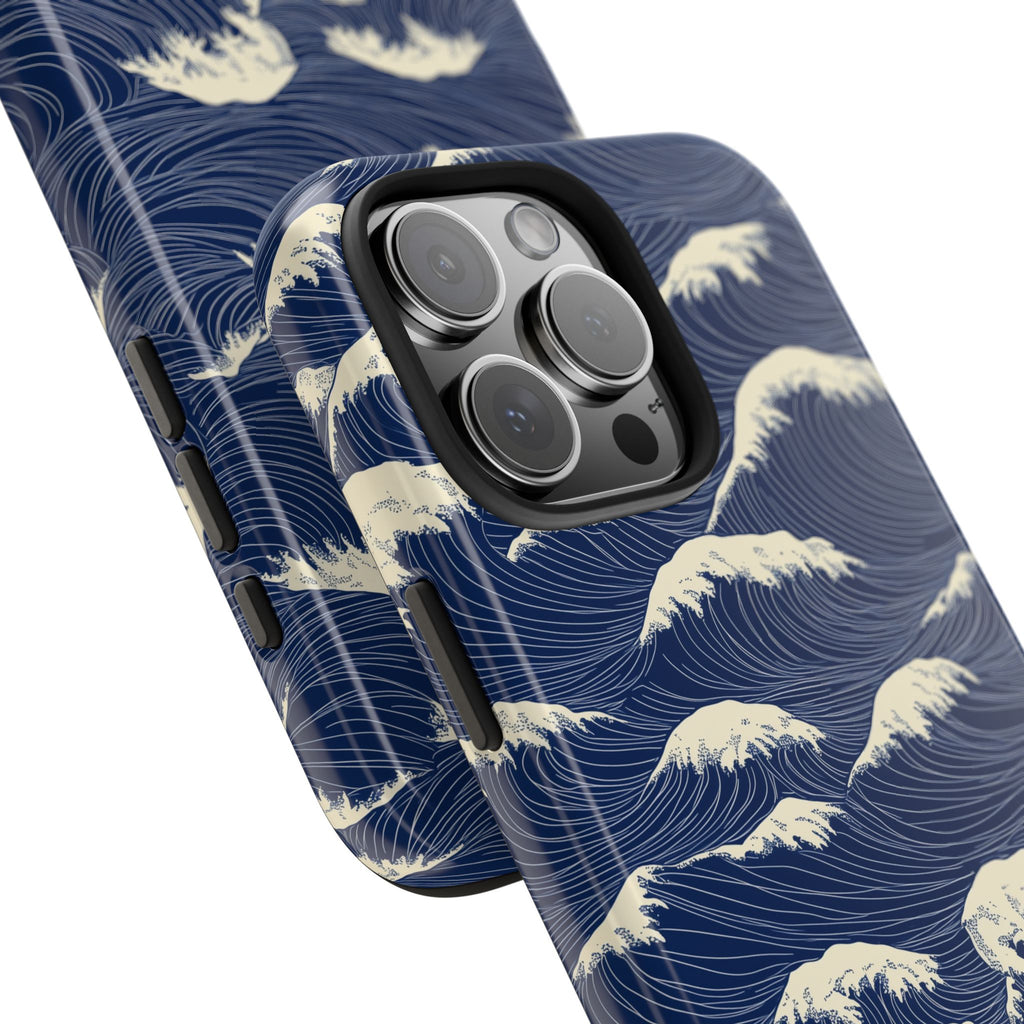 Japanese Ukiyo-e Ocean Wave