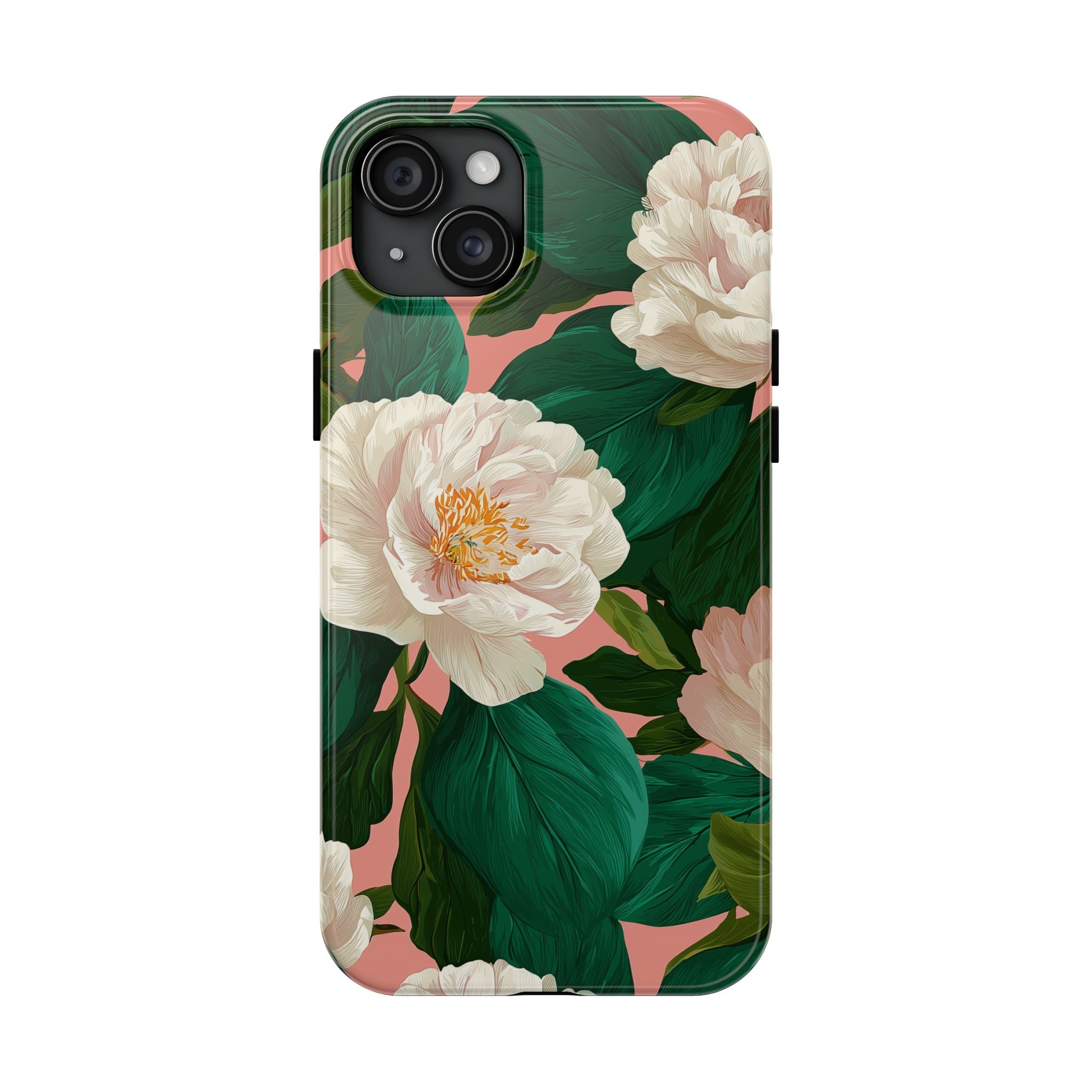 Peony Pink & Green