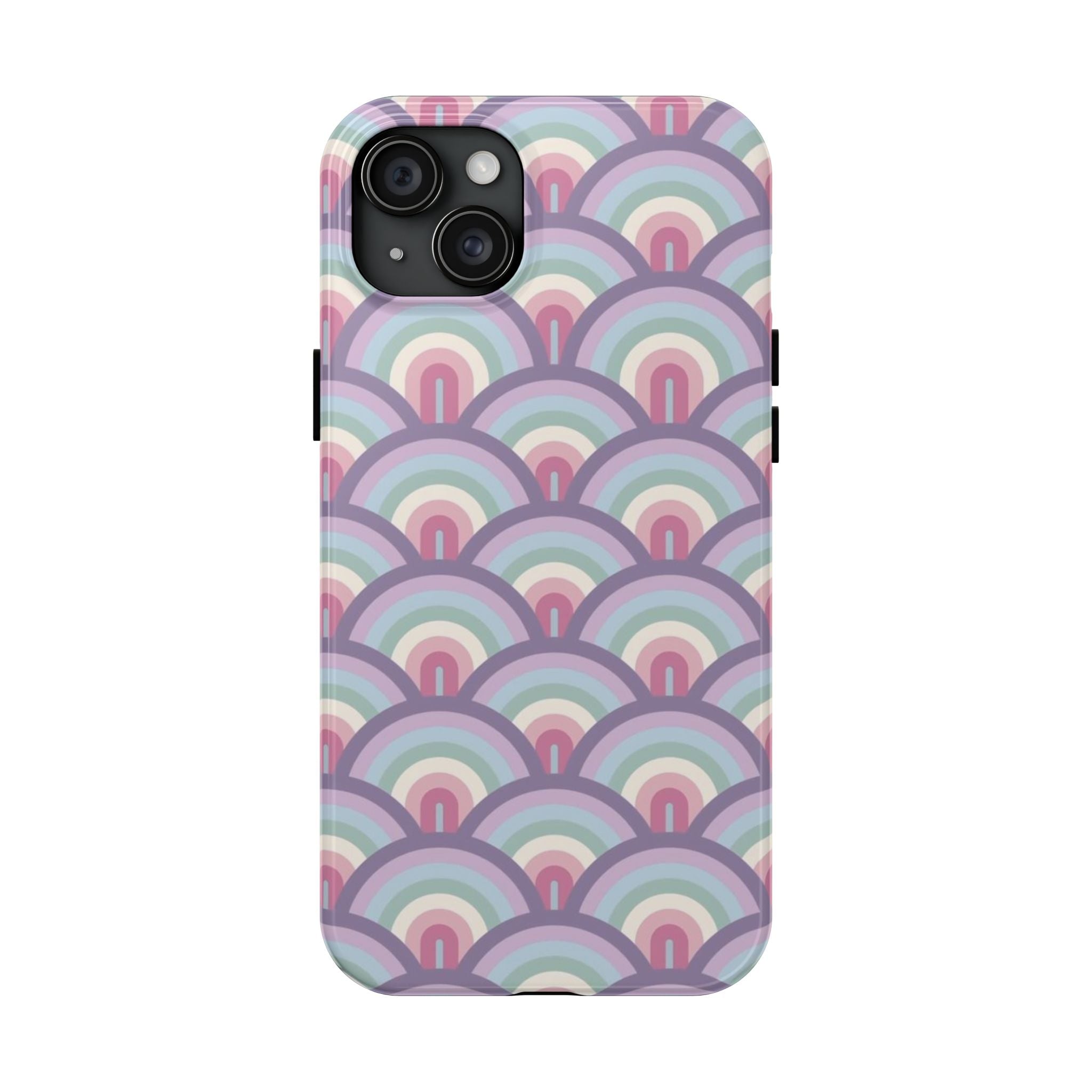 Pastel Rainbow Retro Arc