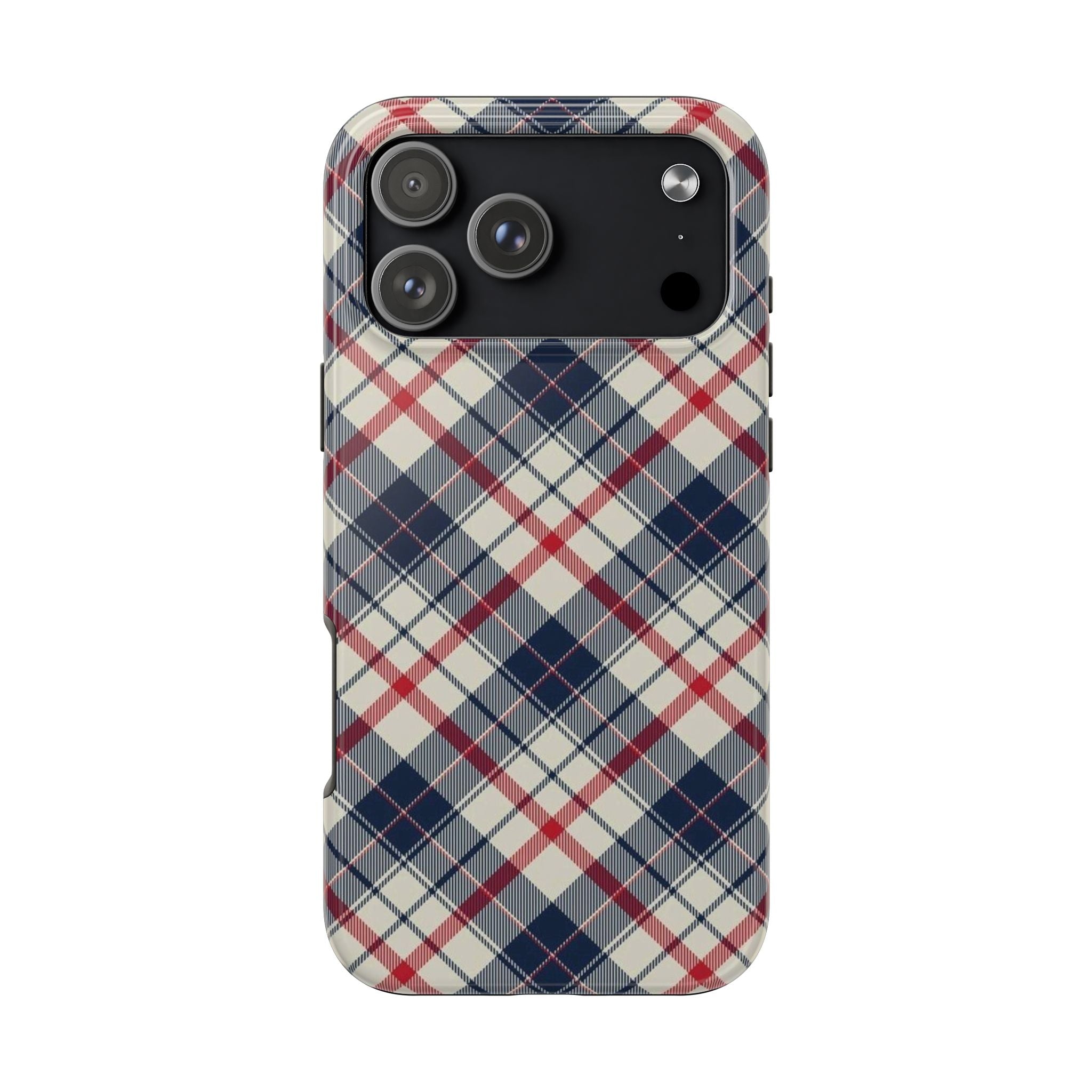 Navy & Red Classic Plaid