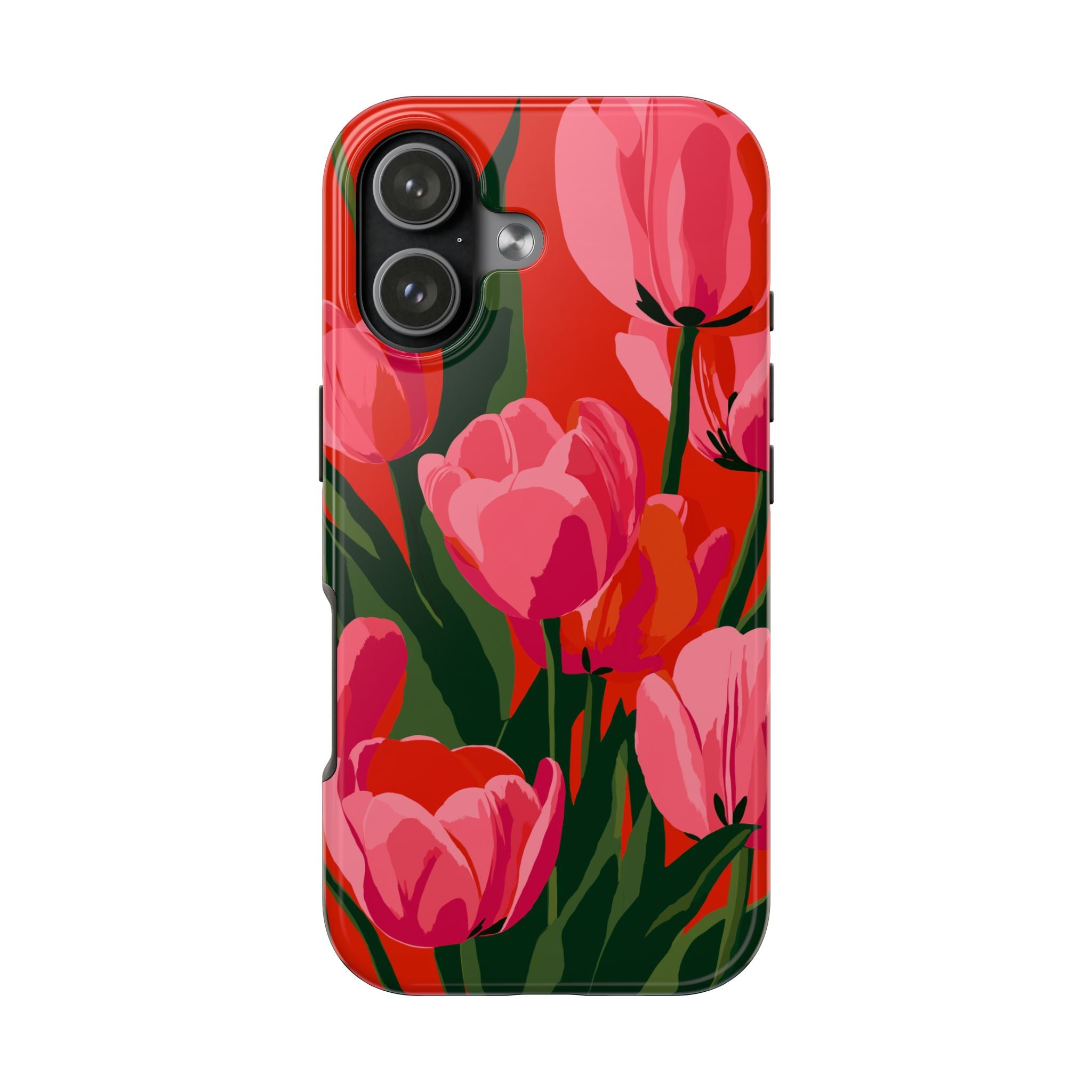 Tulip Bloom Red & Pink Floral – Kuka Case