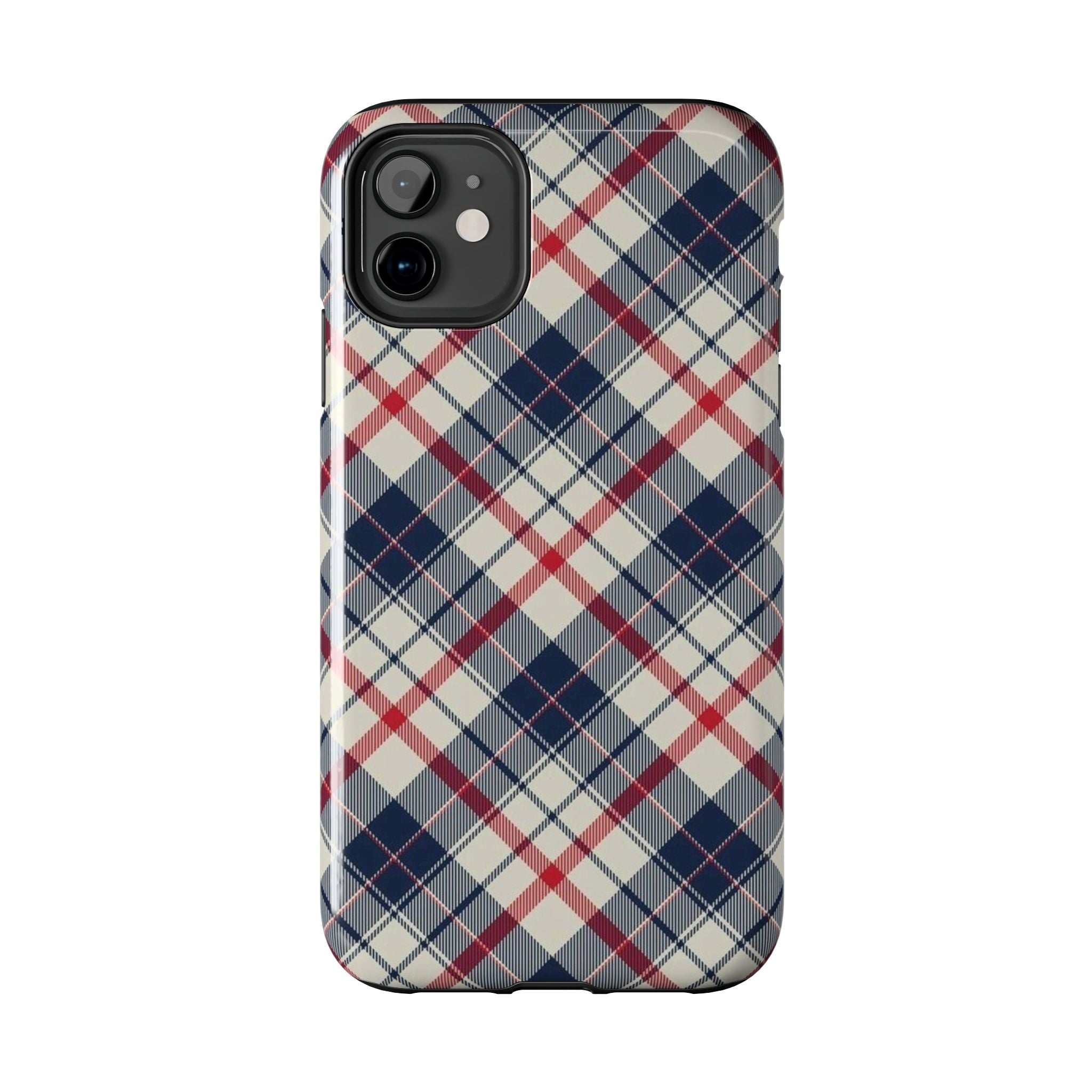 Navy & Red Classic Plaid
