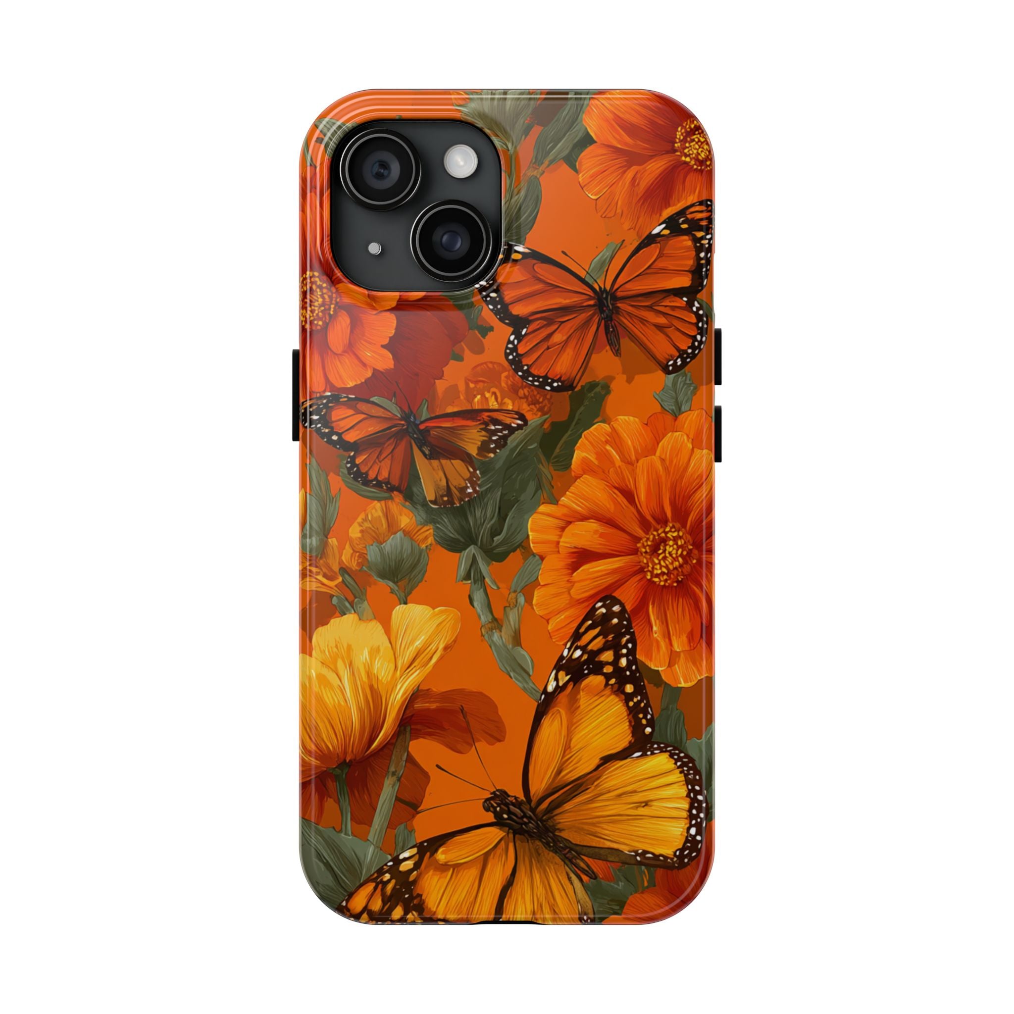 Orange Monarch Butterfly