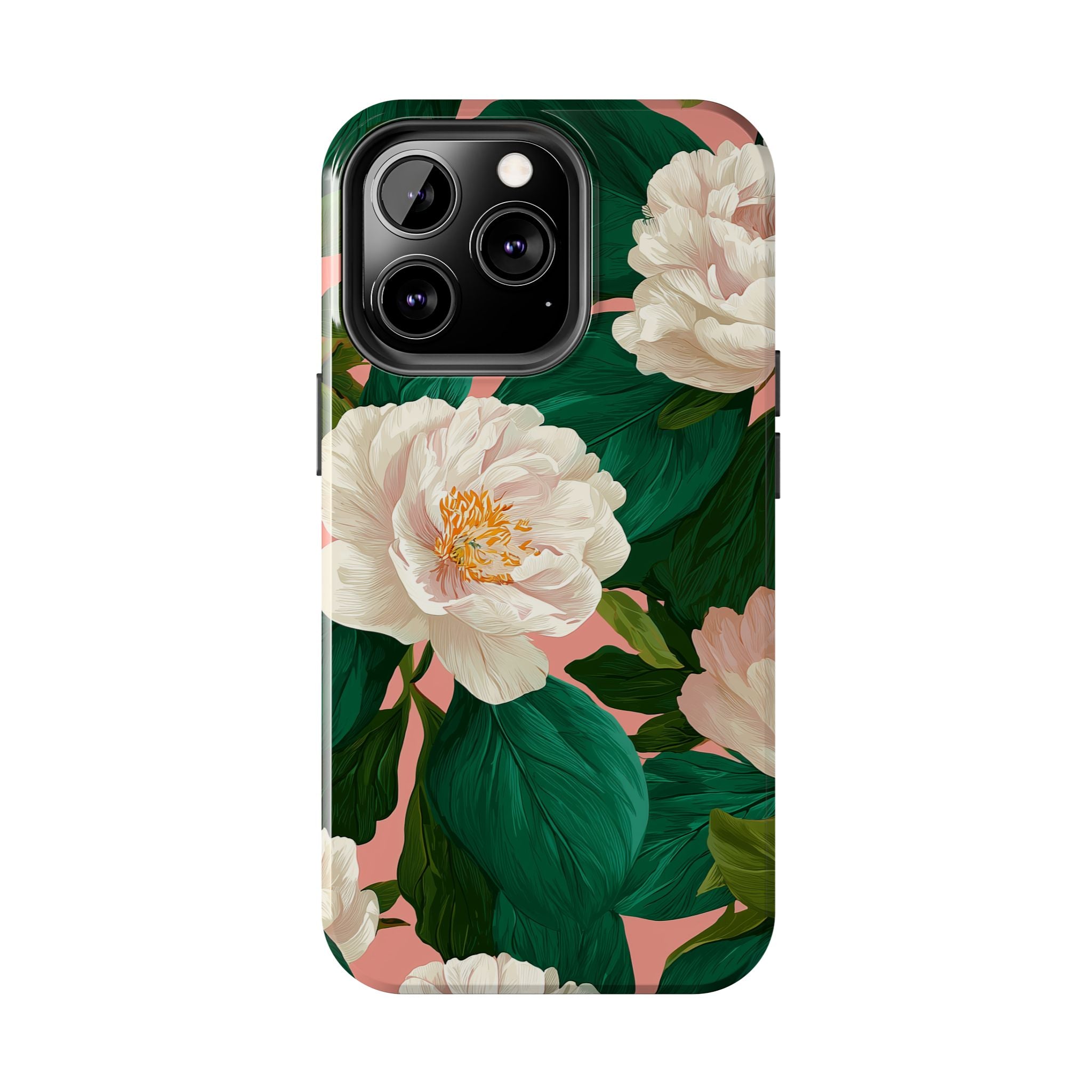 Peony Pink & Green