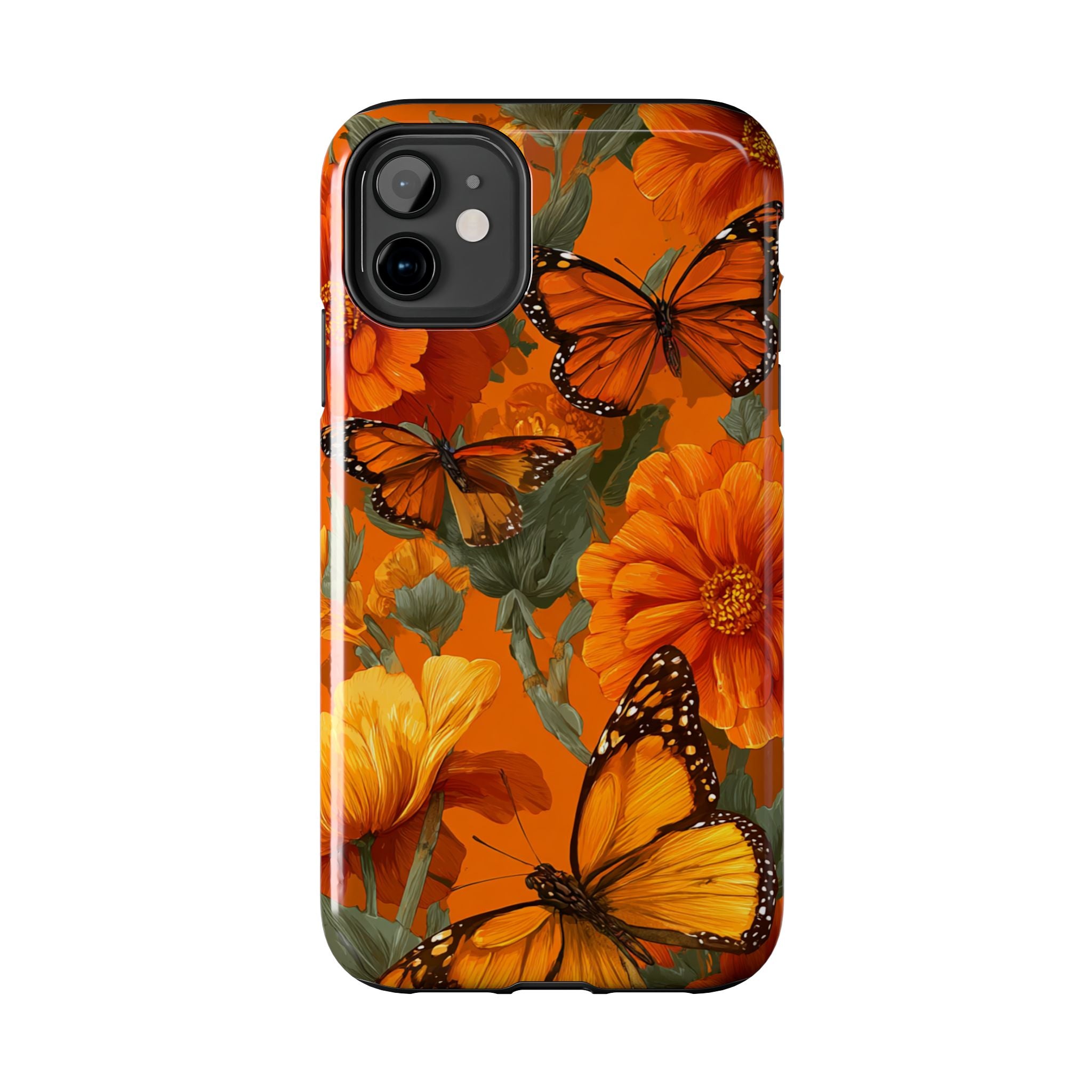 Orange Monarch Butterfly