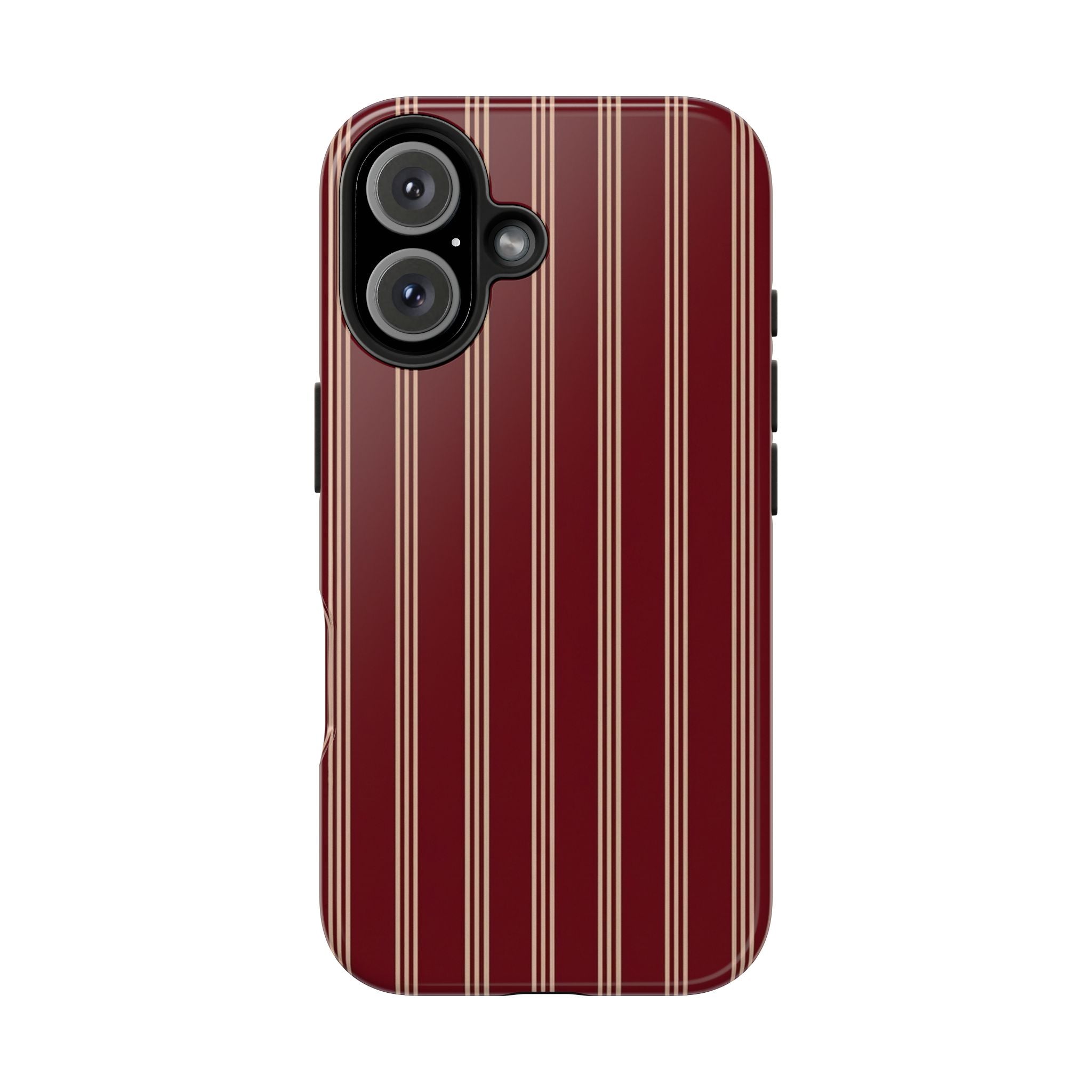 Striped Burgundy