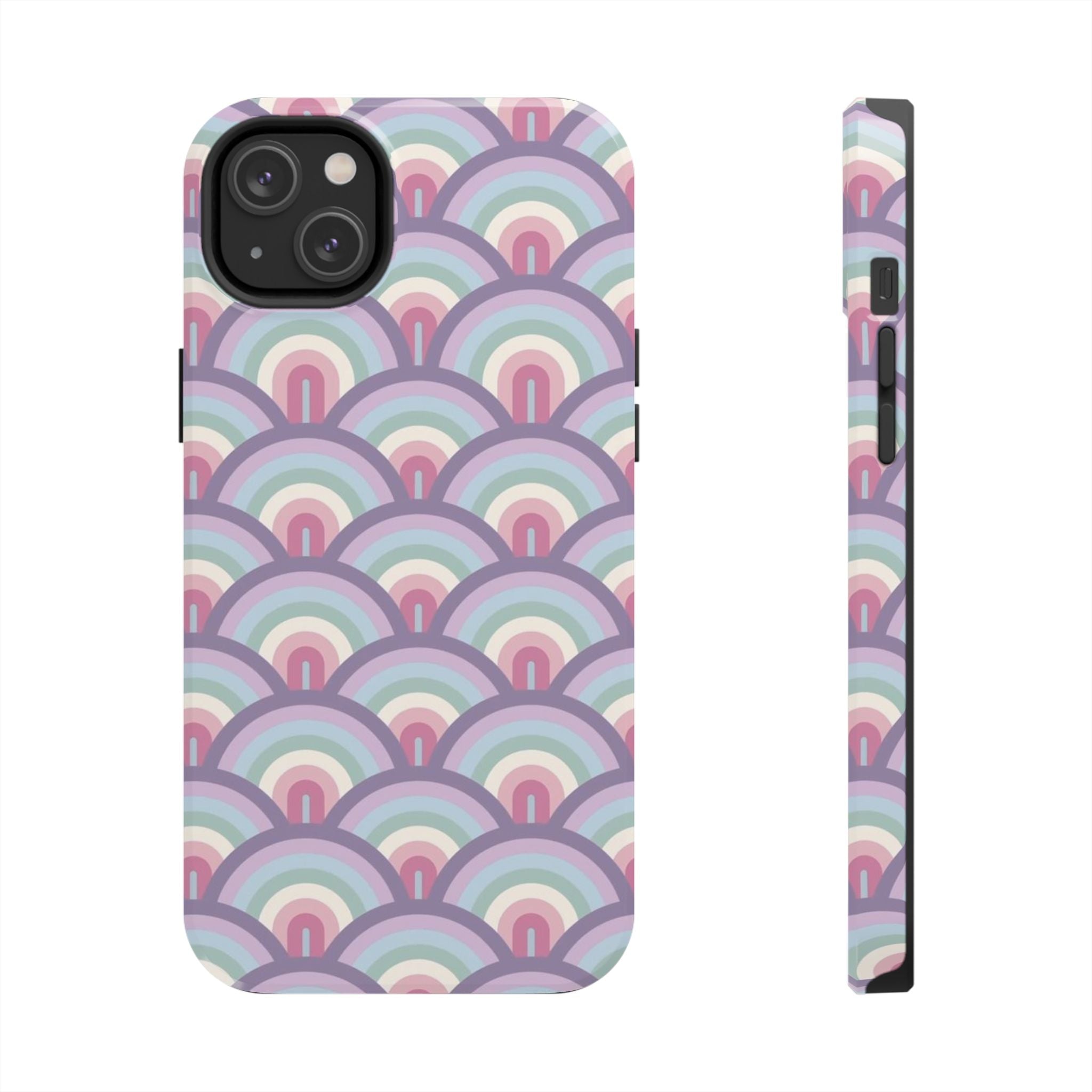 Pastel Rainbow Retro Arc