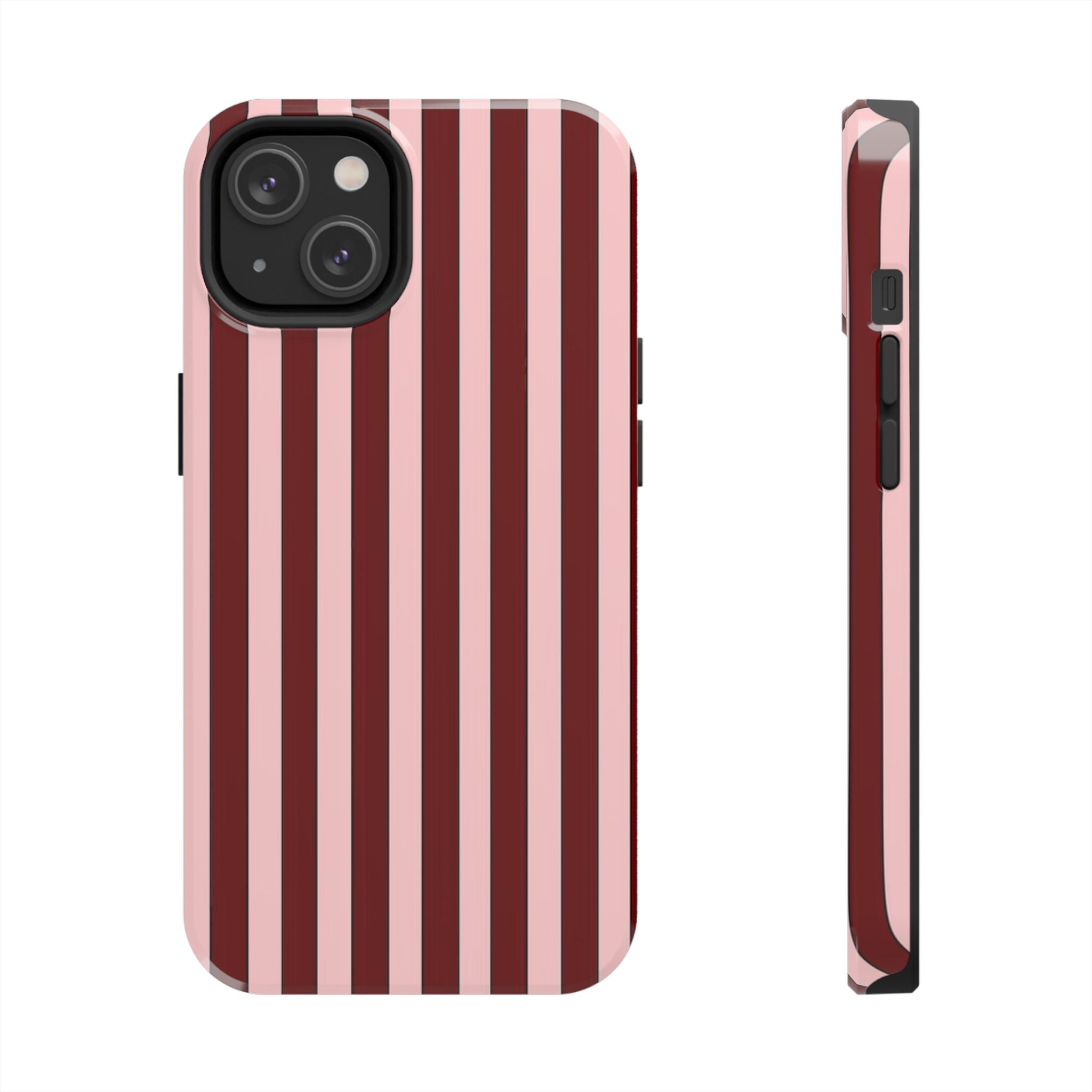 Retro Pink & Red Line