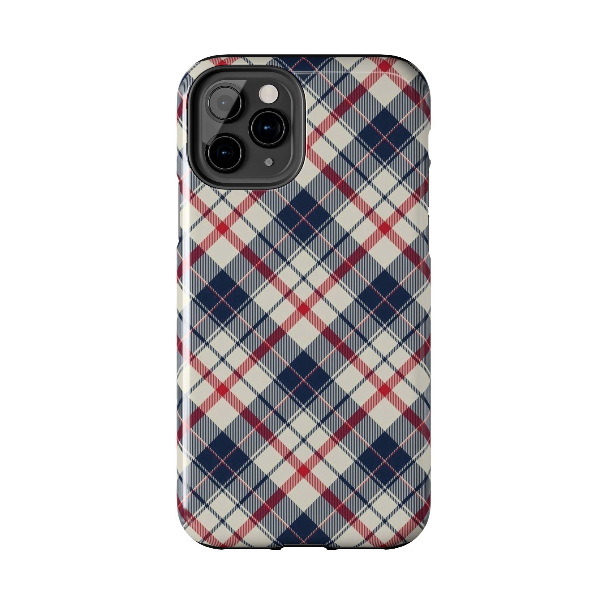 Navy & Red Classic Plaid