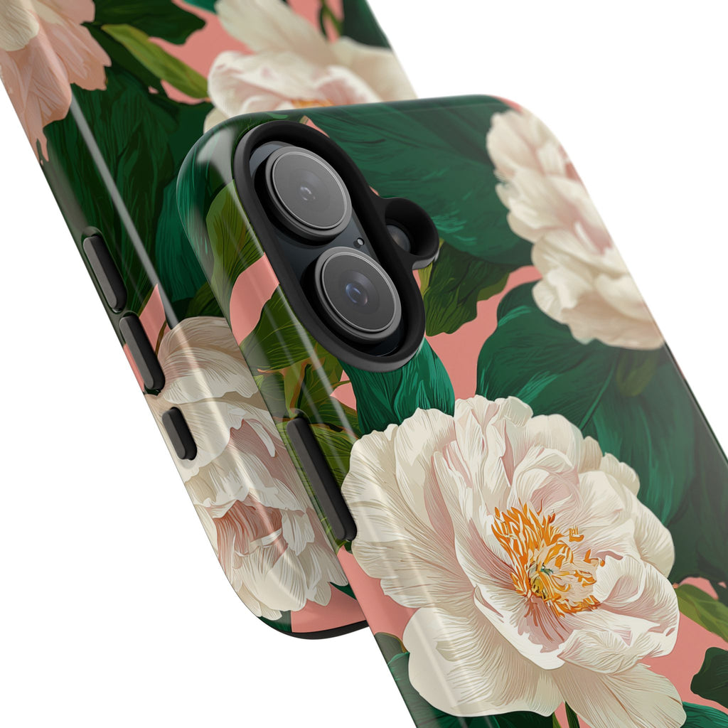 Peony Pink & Green