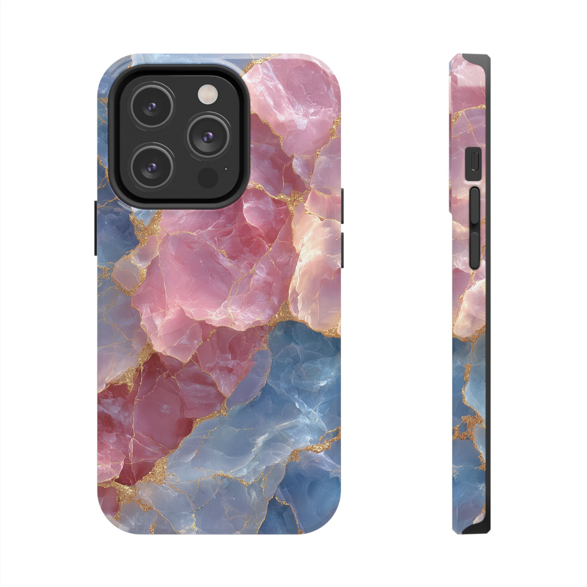 Pink & Blue Agate