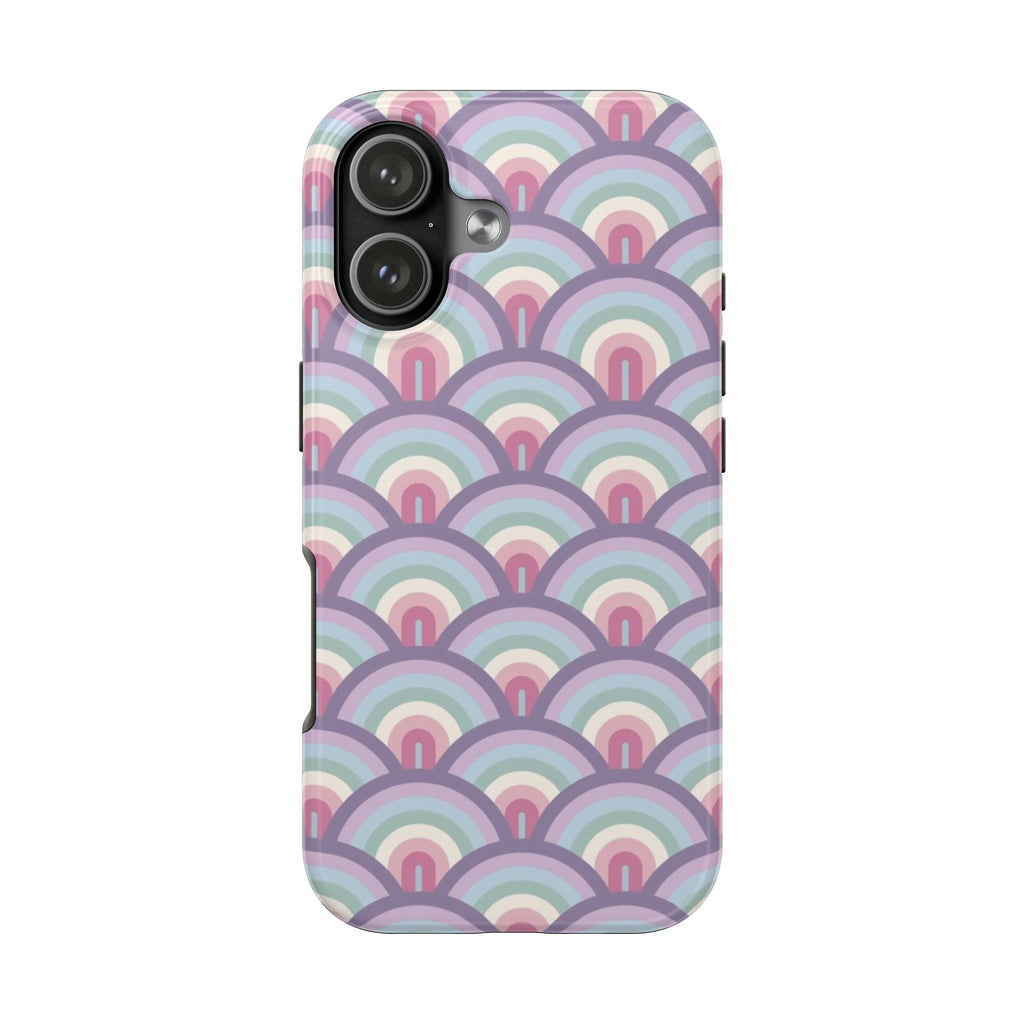 Pastel Rainbow Retro Arc