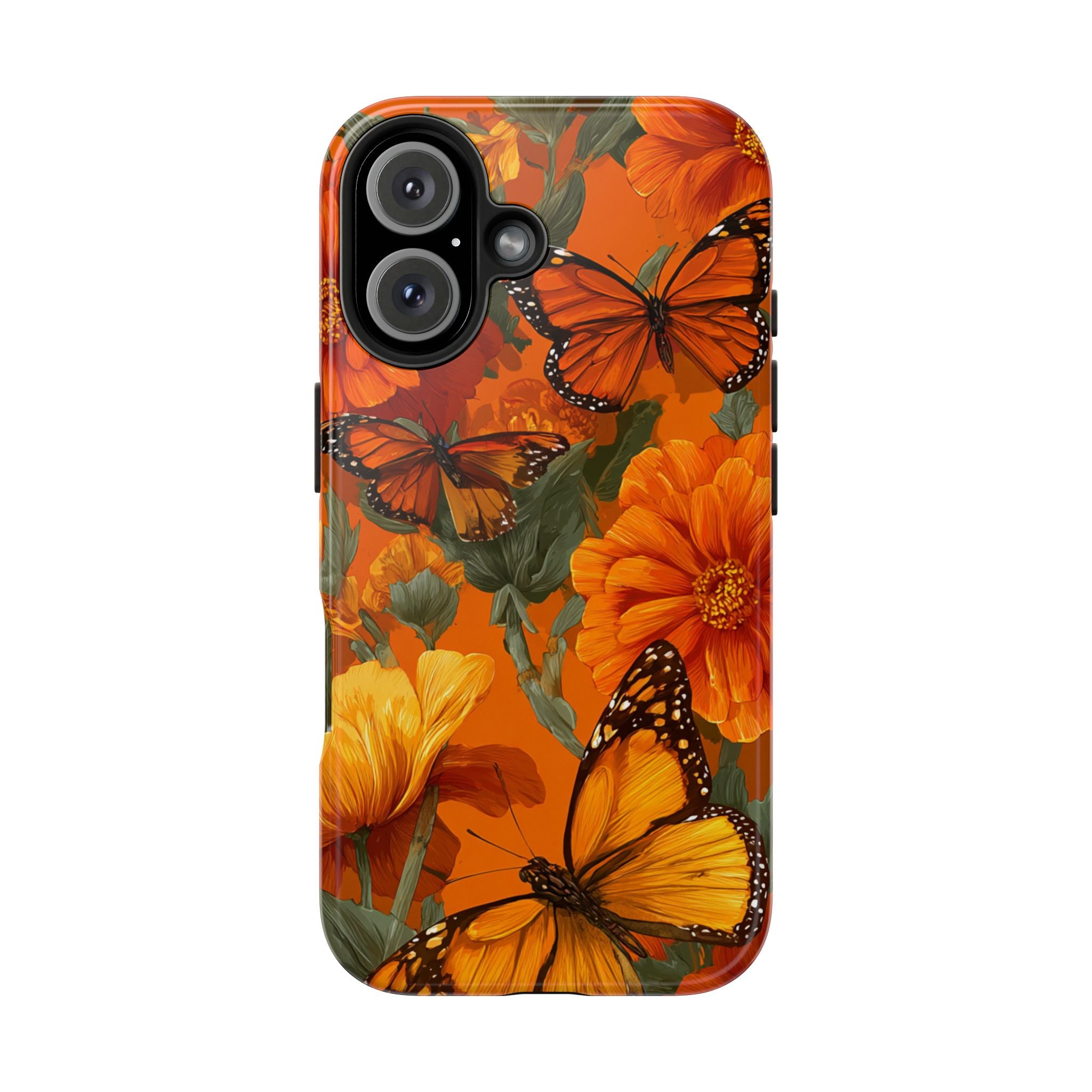 Orange Monarch Butterfly