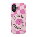 "Tú Eres Suficiente" Pink Heart