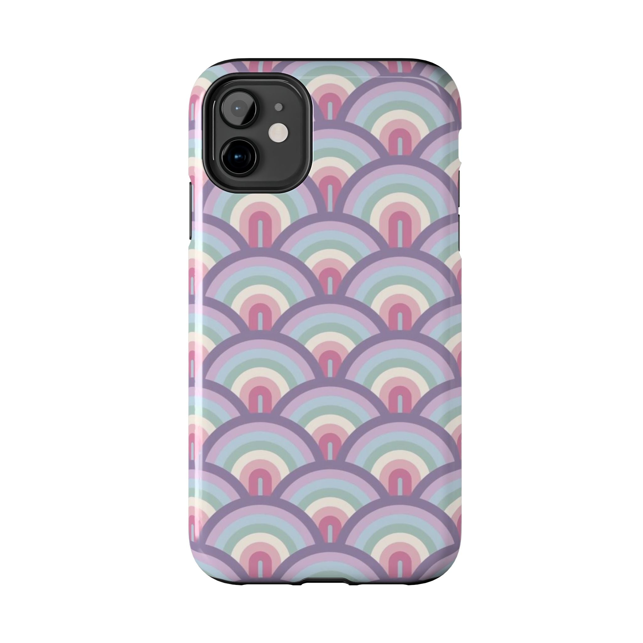 Pastel Rainbow Retro Arc