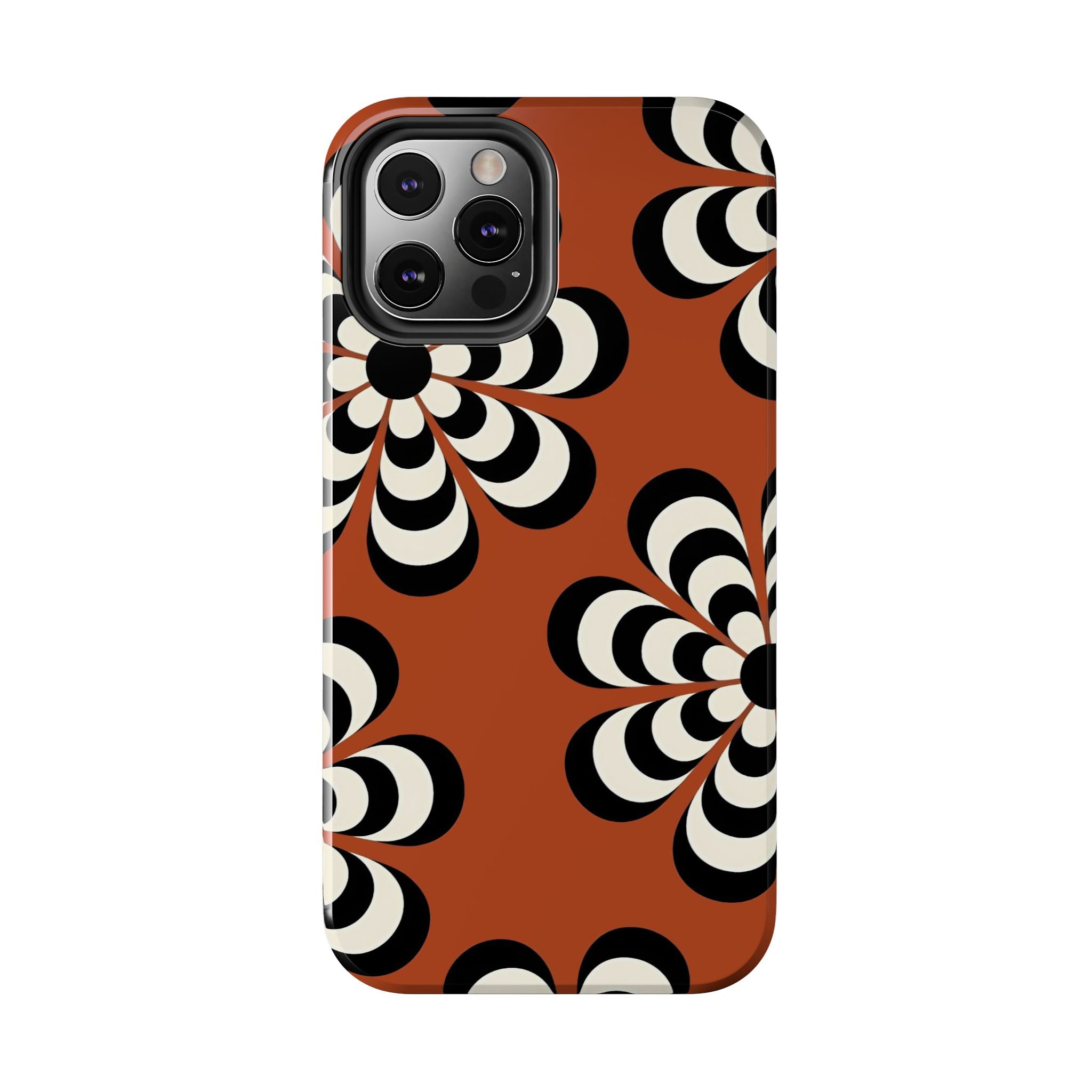 70s Boho Abstract Flower