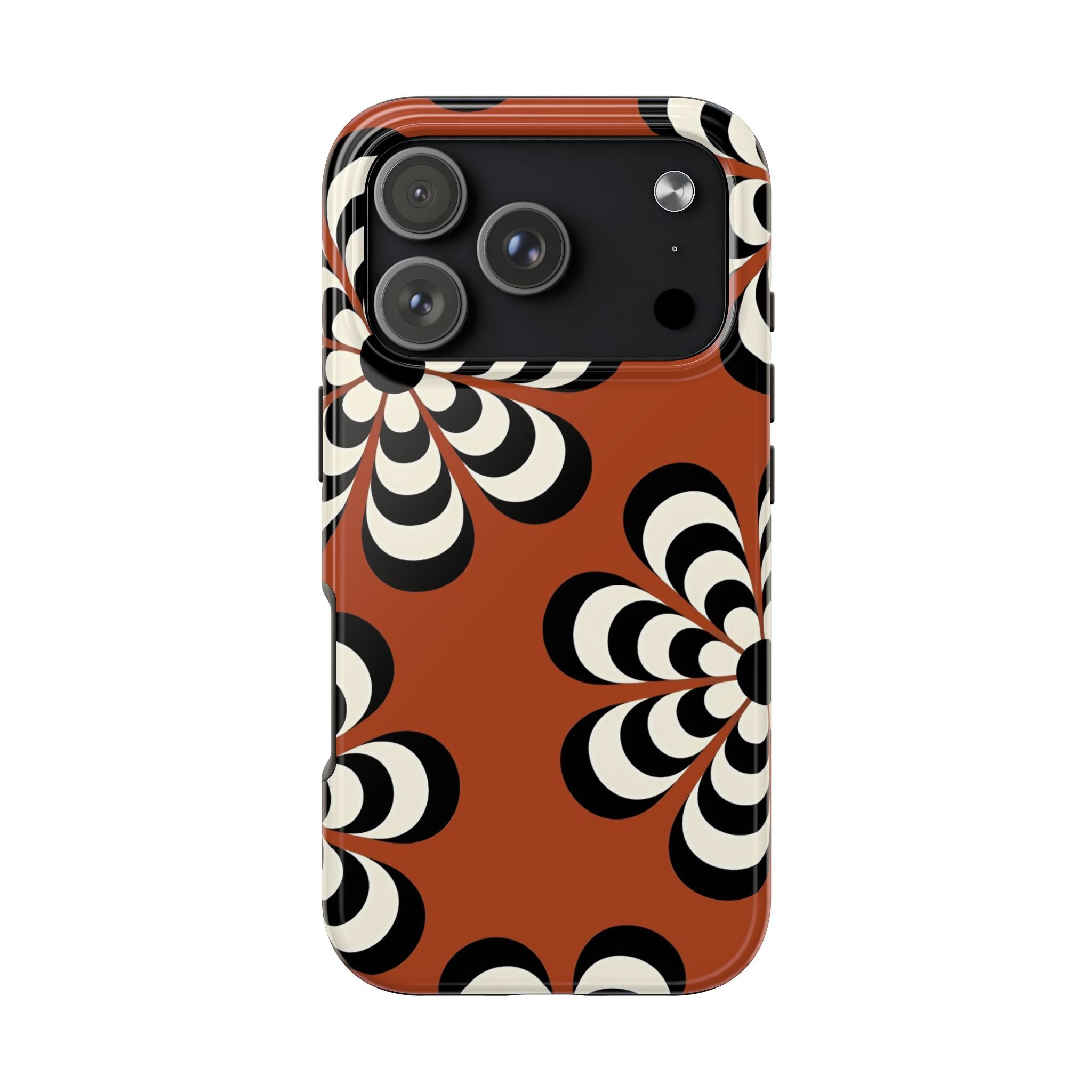 70s Boho Abstract Flower