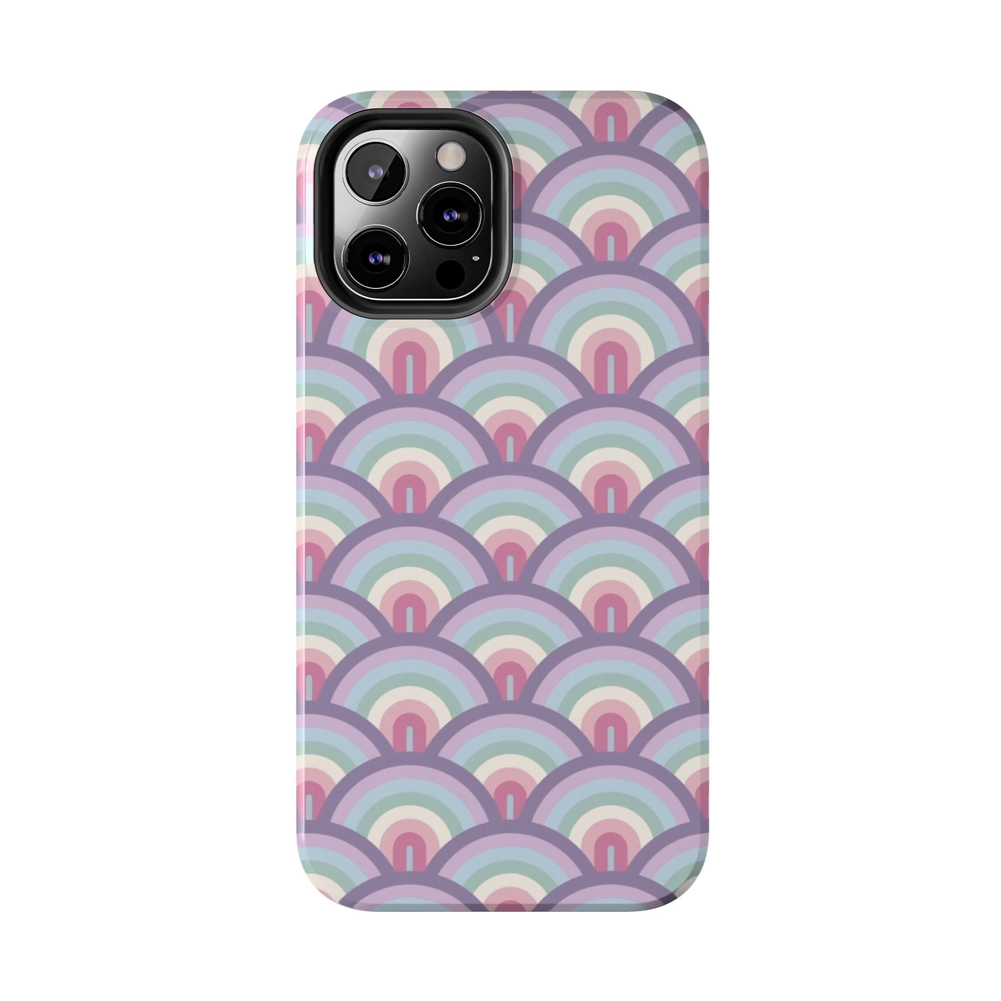 Pastel Rainbow Retro Arc