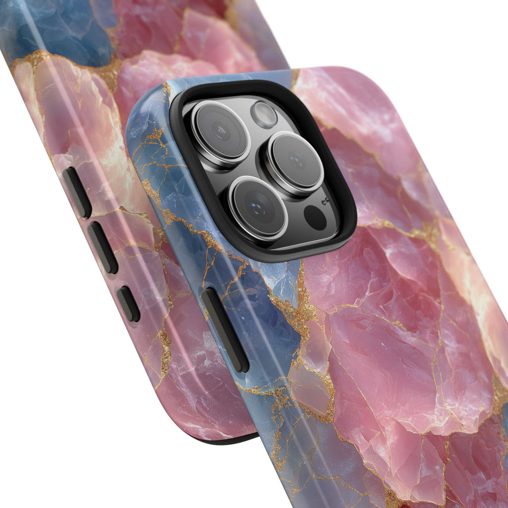 Pink & Blue Agate