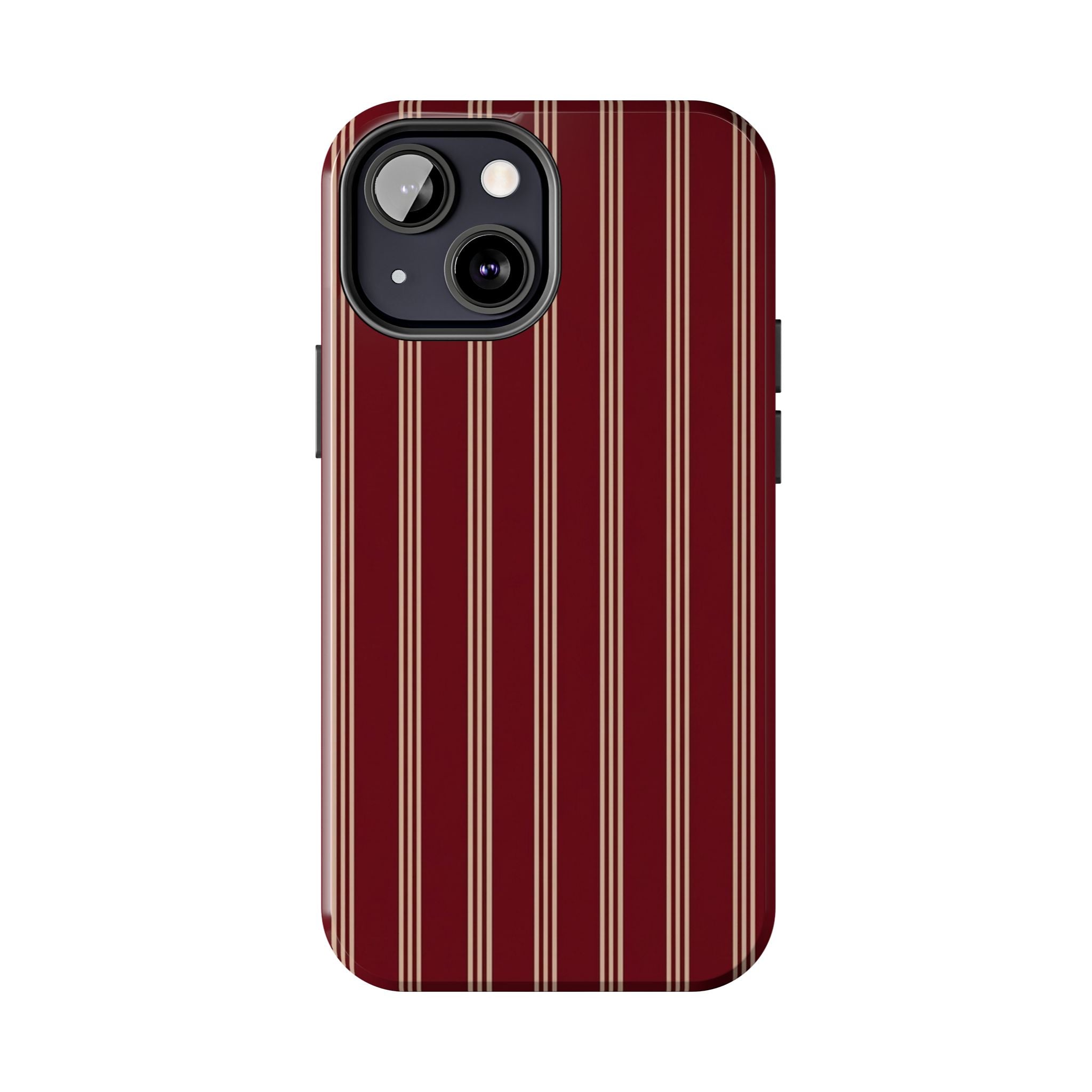 Striped Burgundy