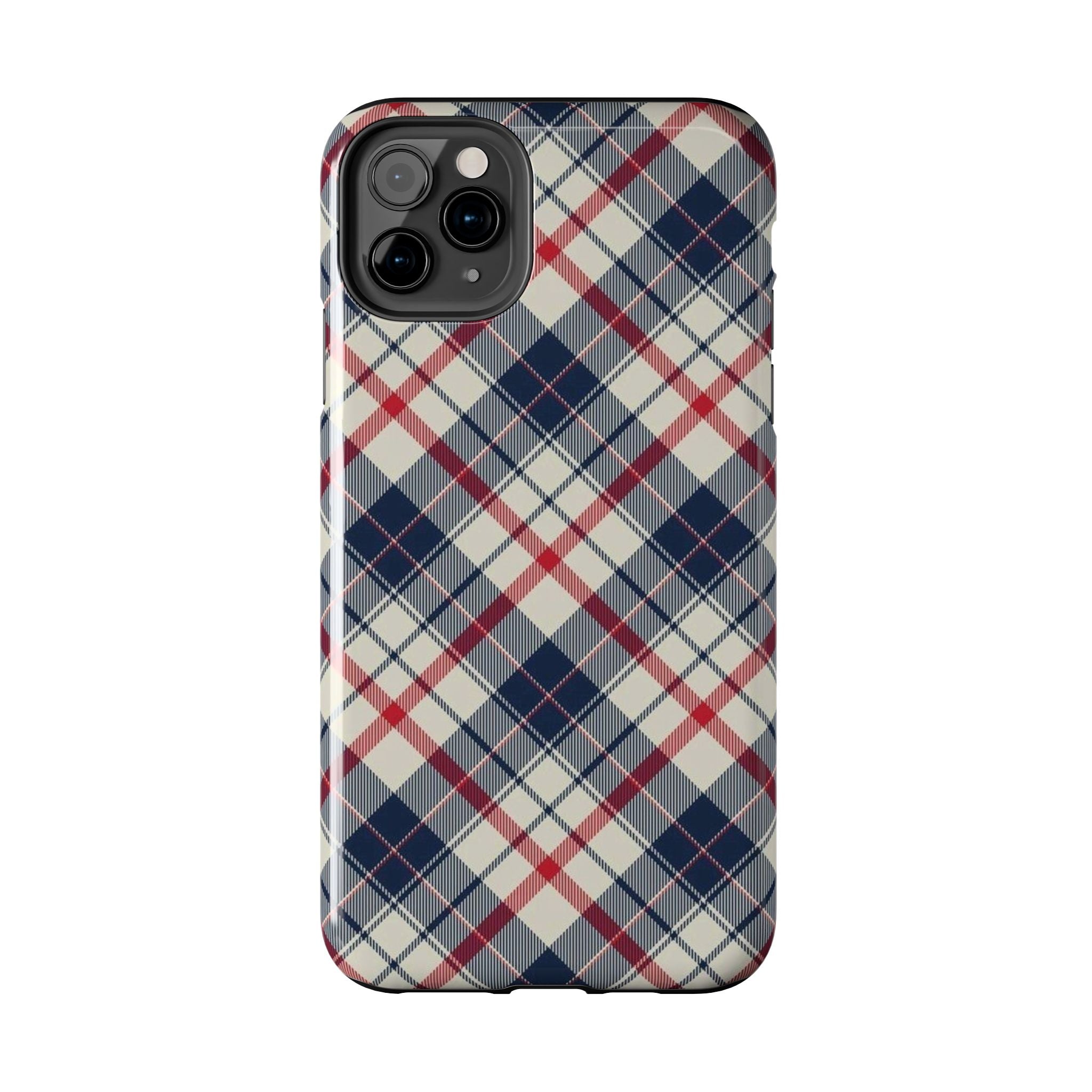 Navy & Red Classic Plaid