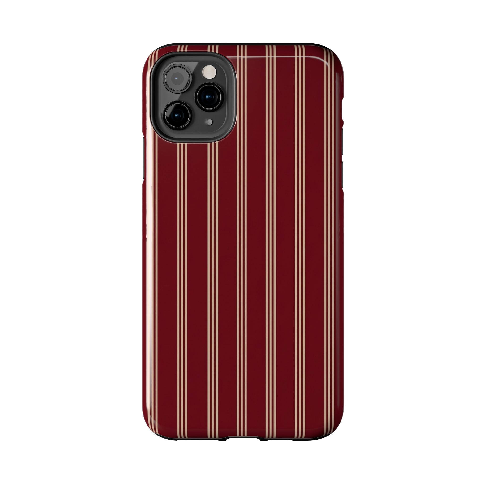 Striped Burgundy