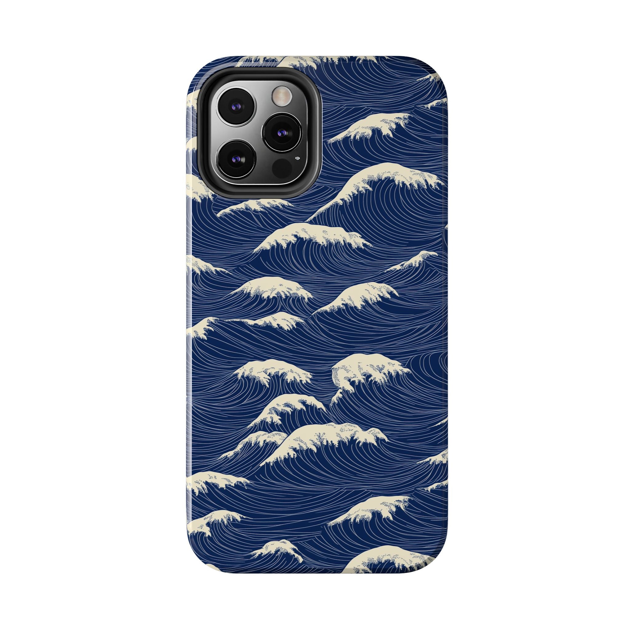 Japanese Ukiyo-e Ocean Wave