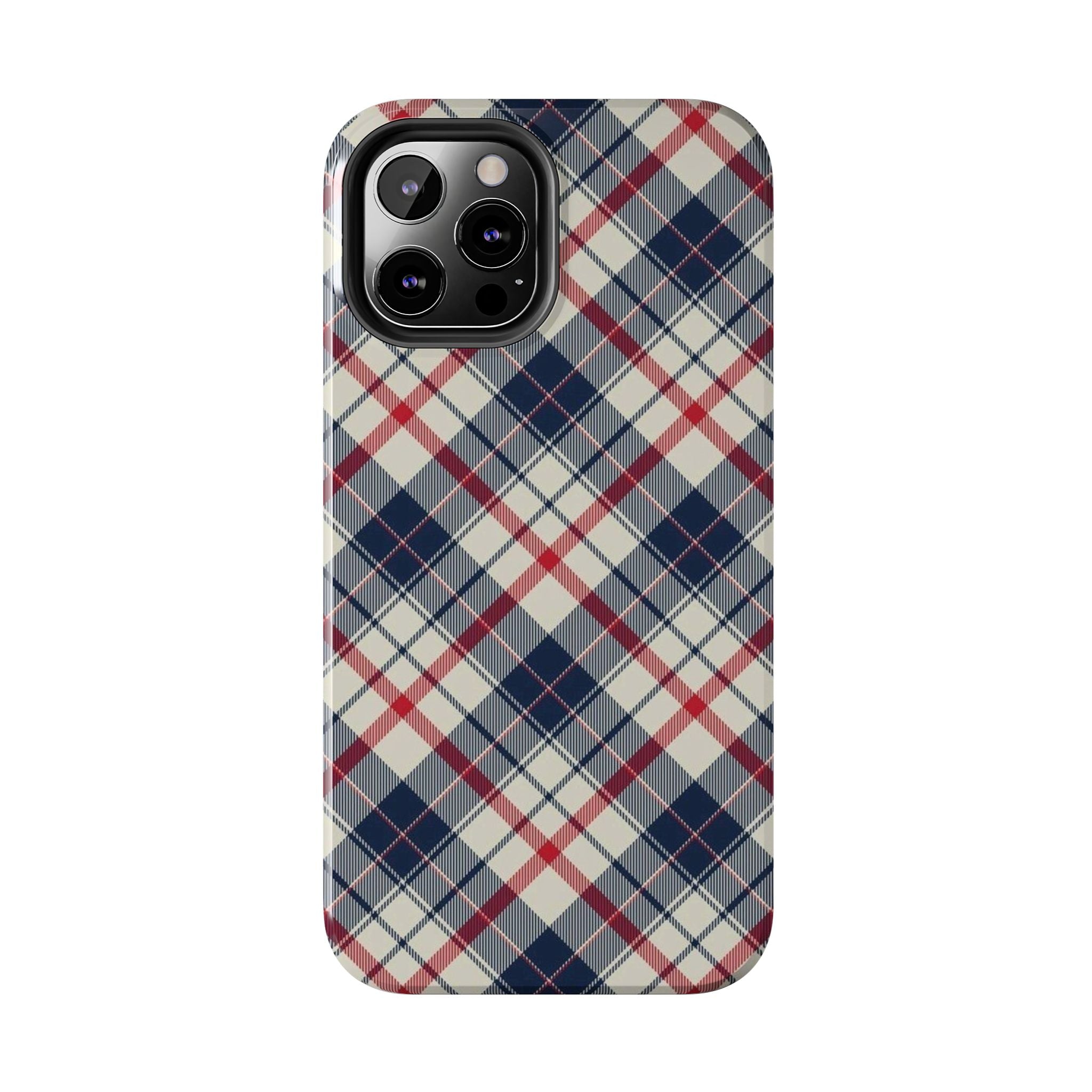 Navy & Red Classic Plaid