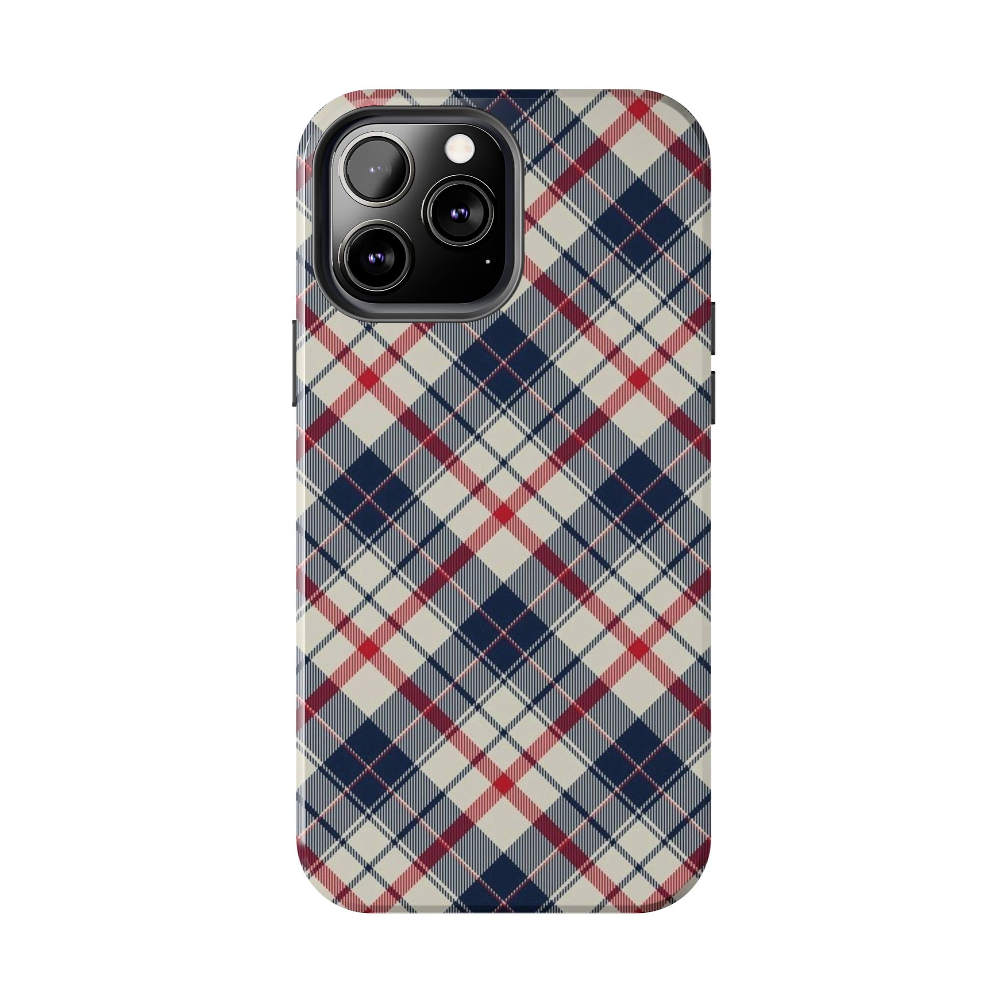 Navy & Red Classic Plaid