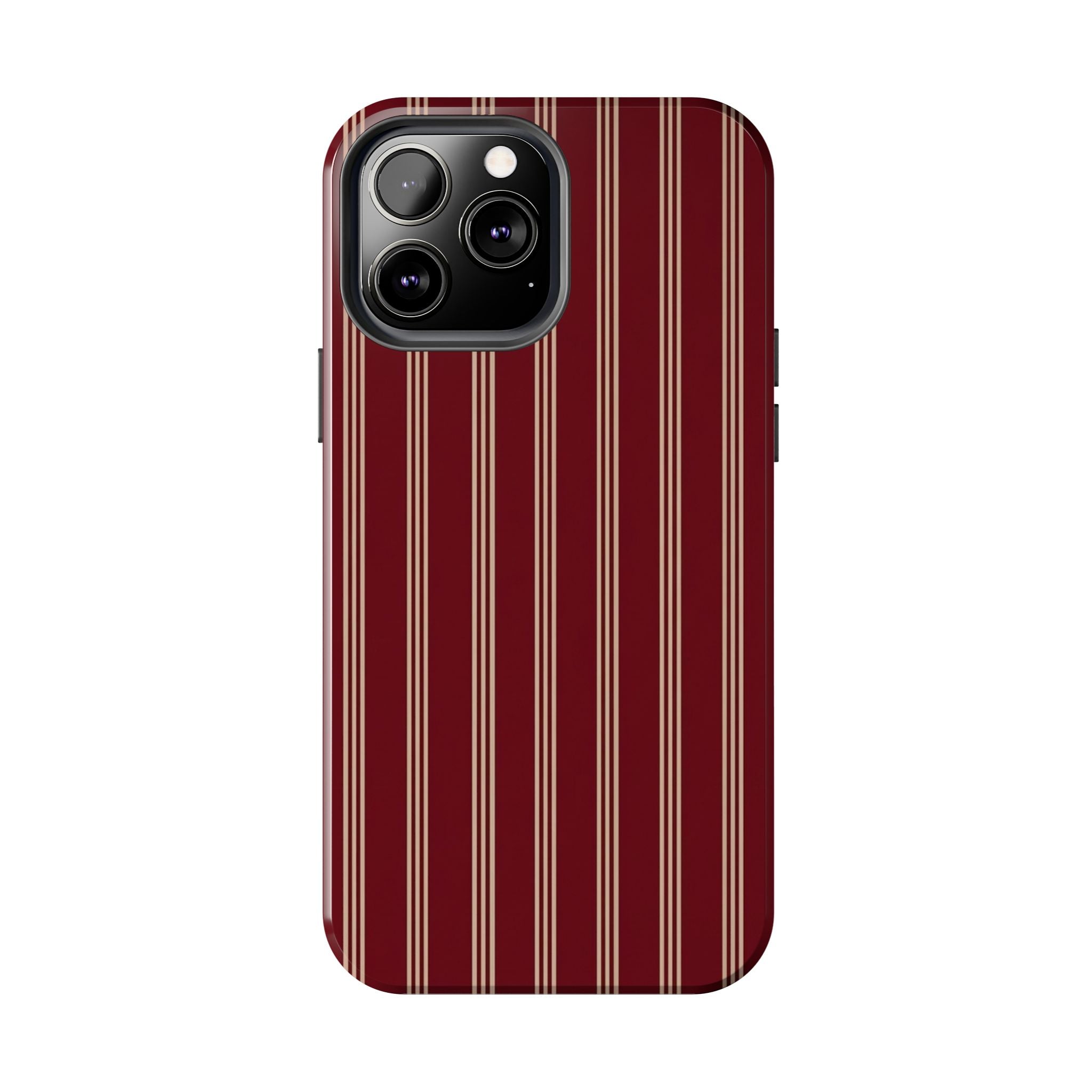 Striped Burgundy