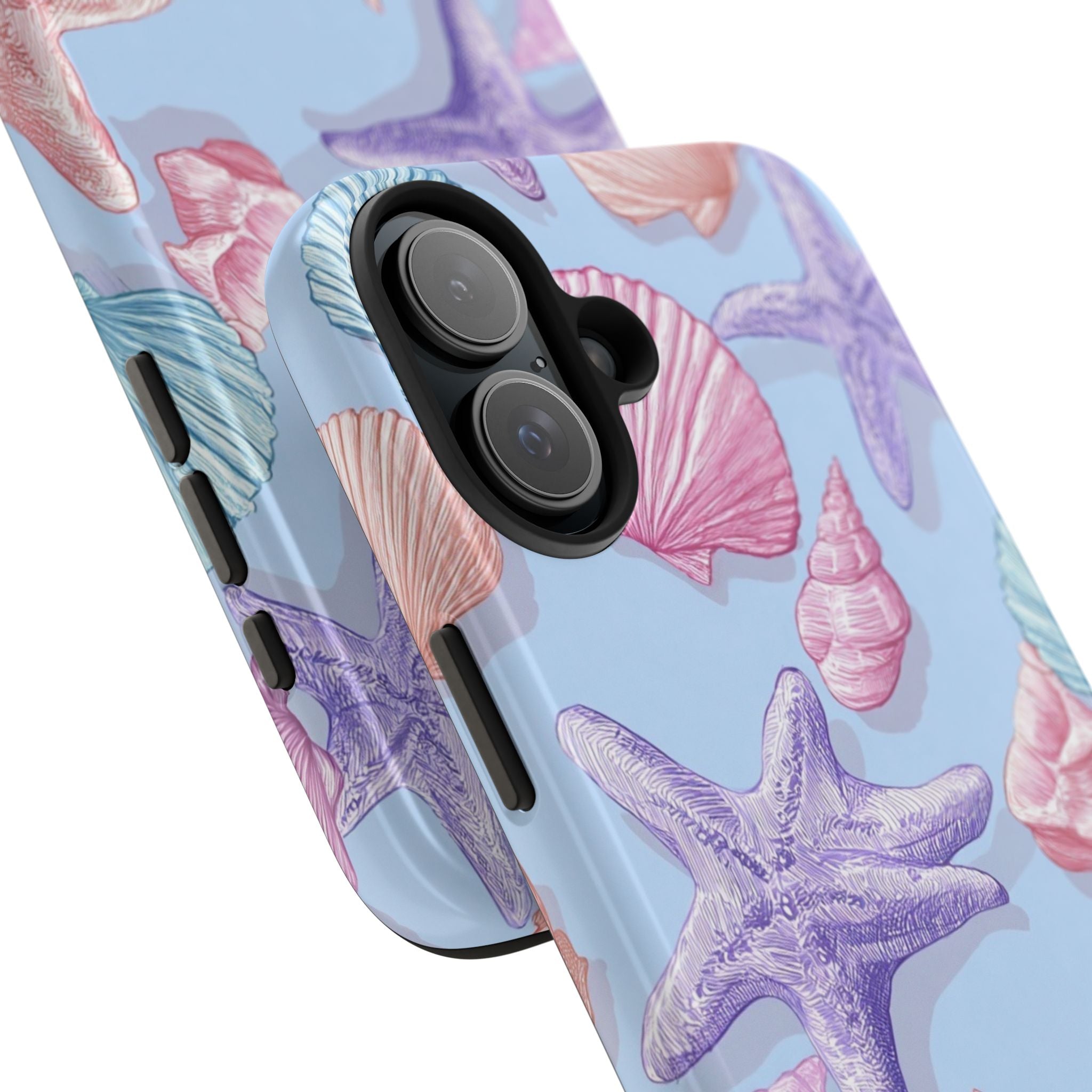Pastel Seashell & Starfish
