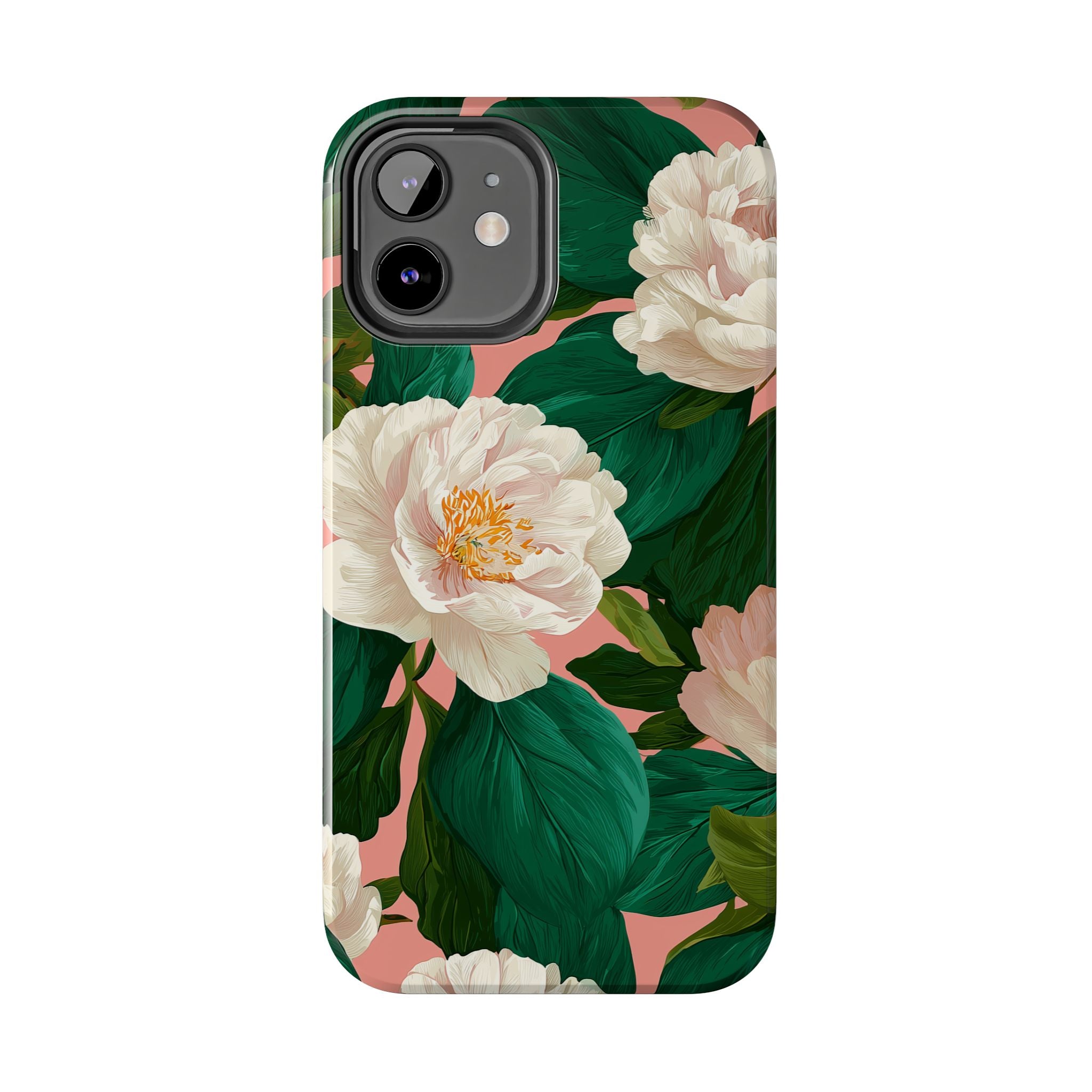 Peony Pink & Green