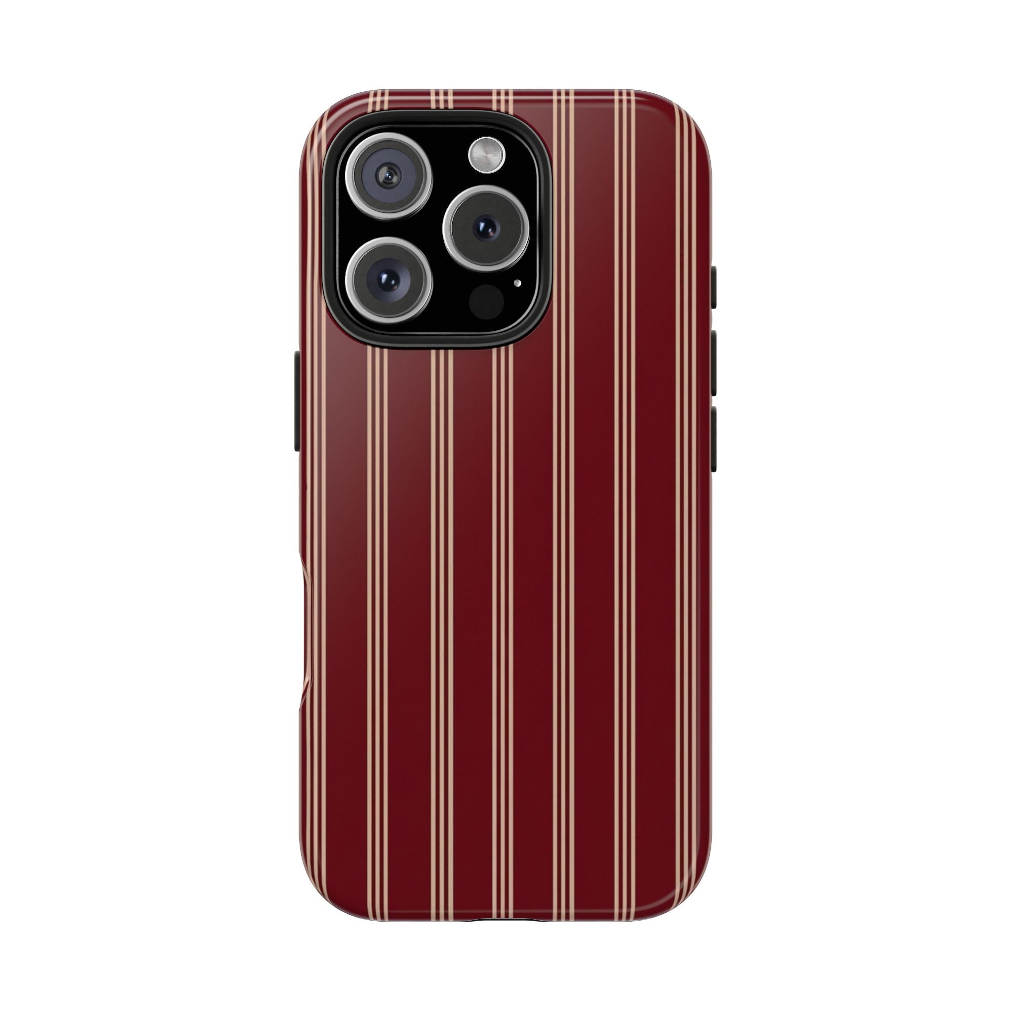 Striped Burgundy