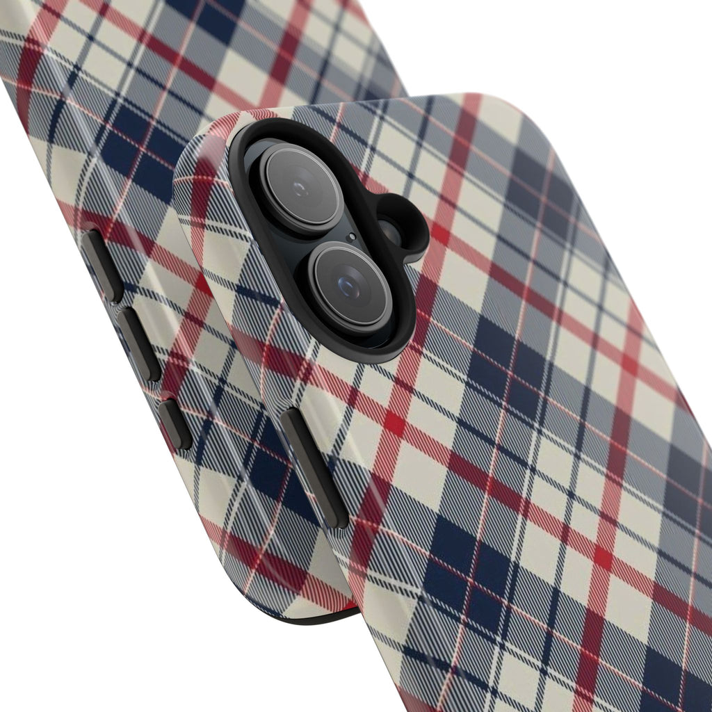 Navy & Red Classic Plaid