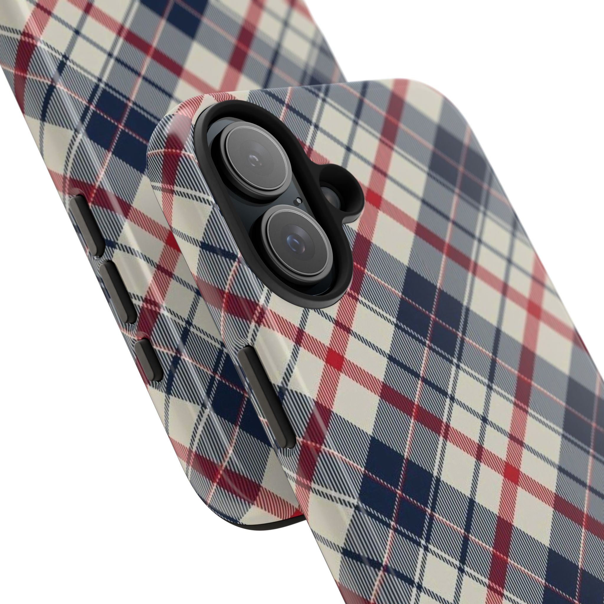 Navy & Red Classic Plaid