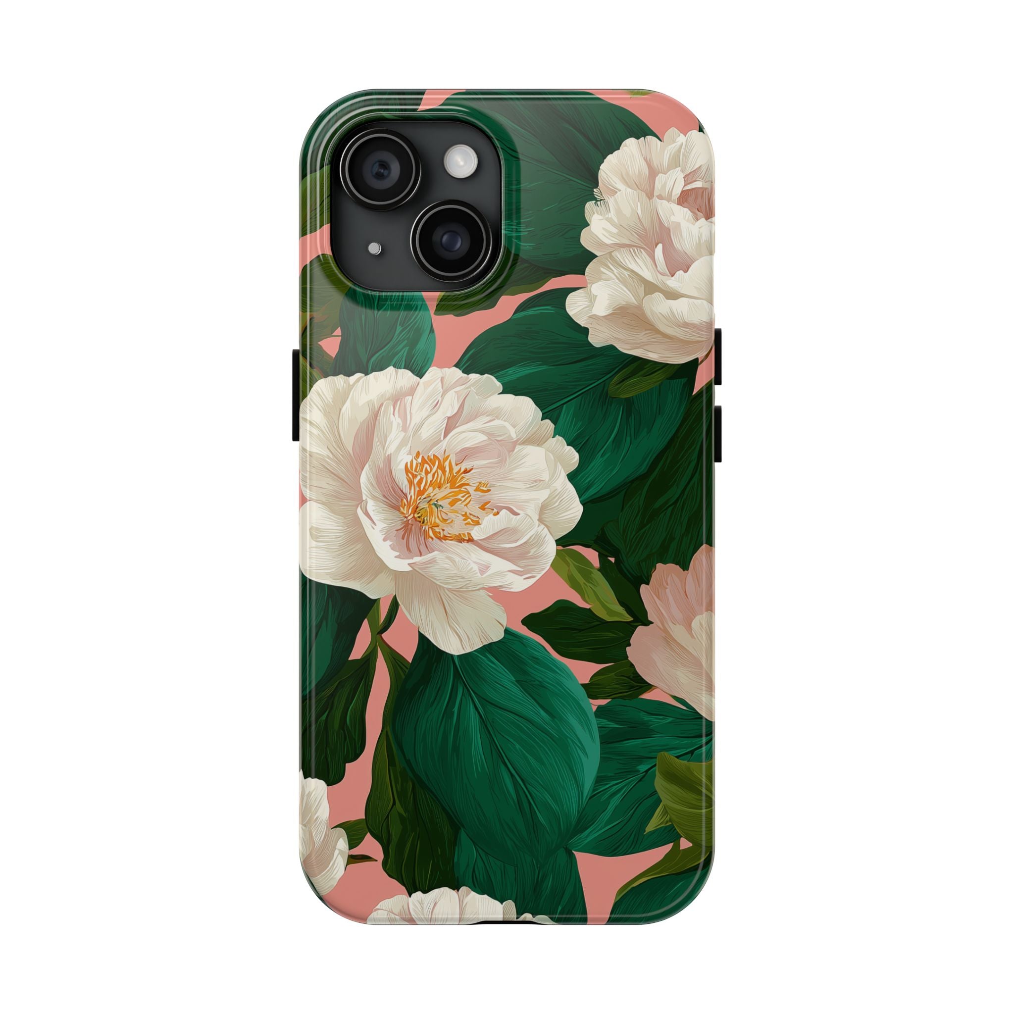 Peony Pink & Green