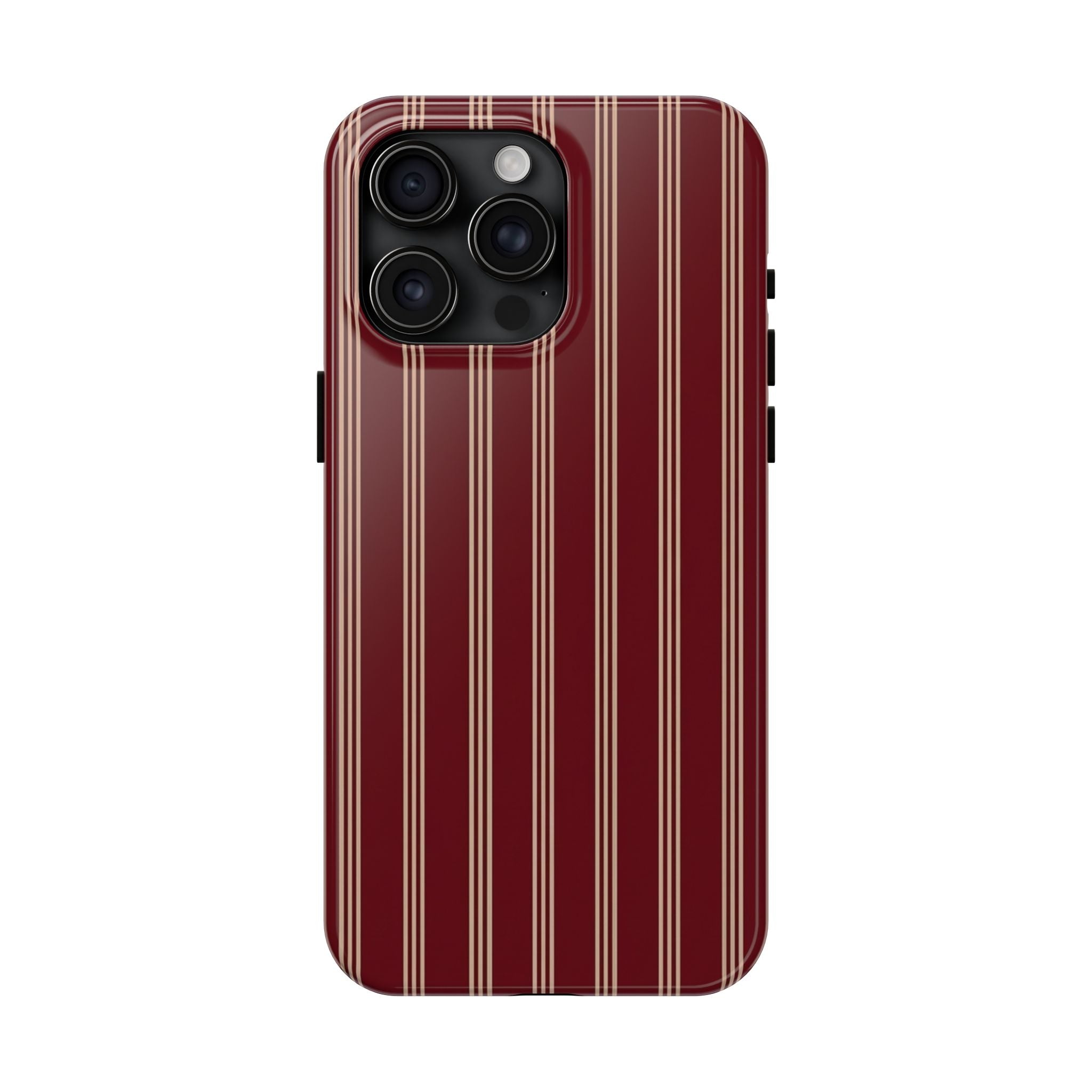 Striped Burgundy