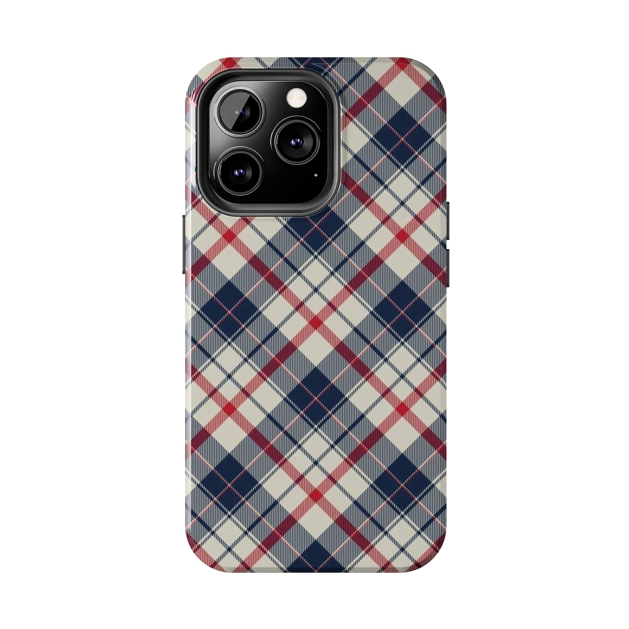 Navy & Red Classic Plaid