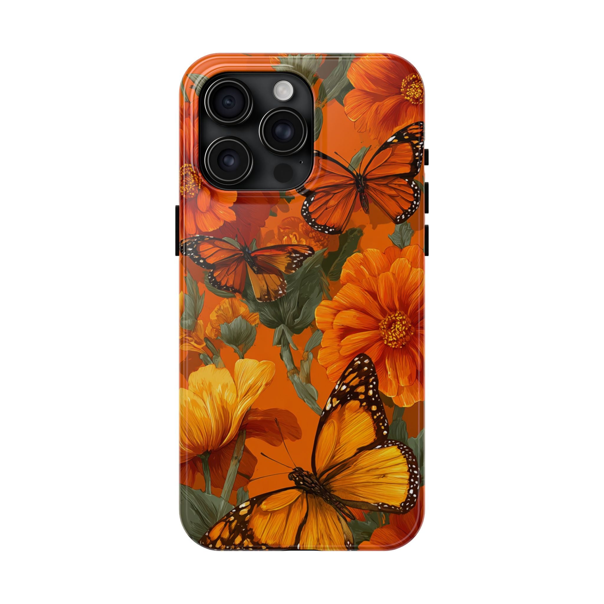 Orange Monarch Butterfly