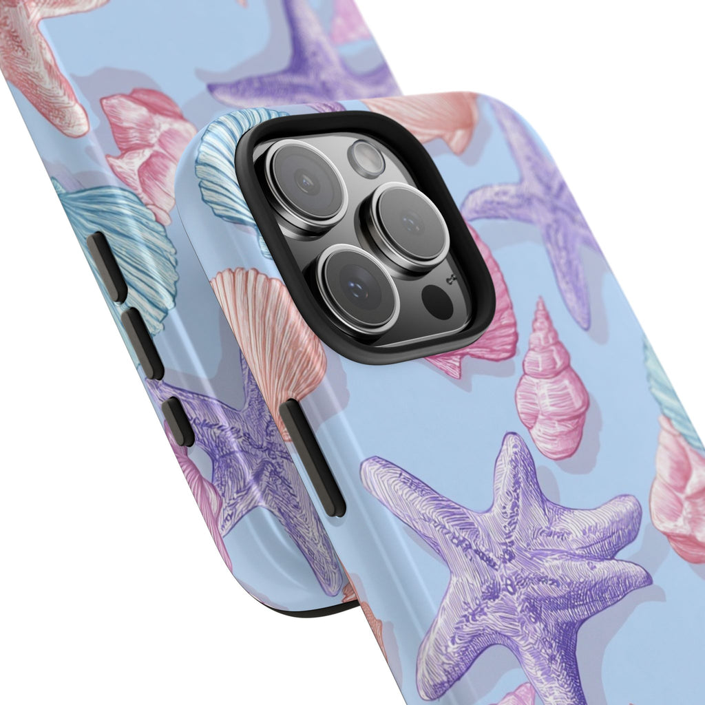 Pastel Seashell & Starfish