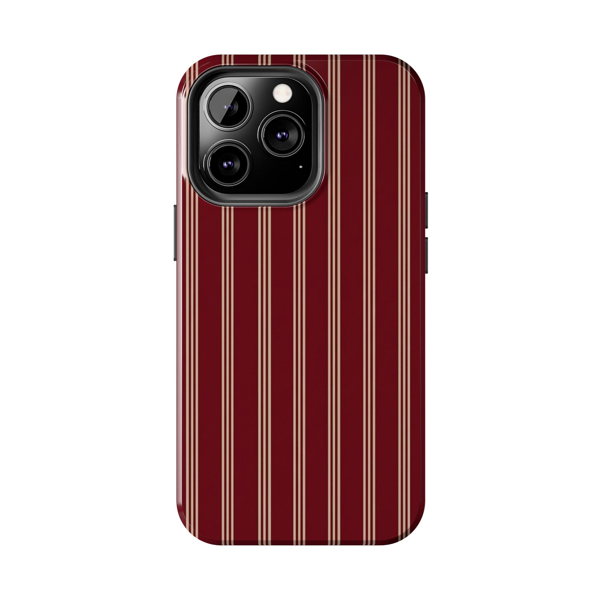 Striped Burgundy