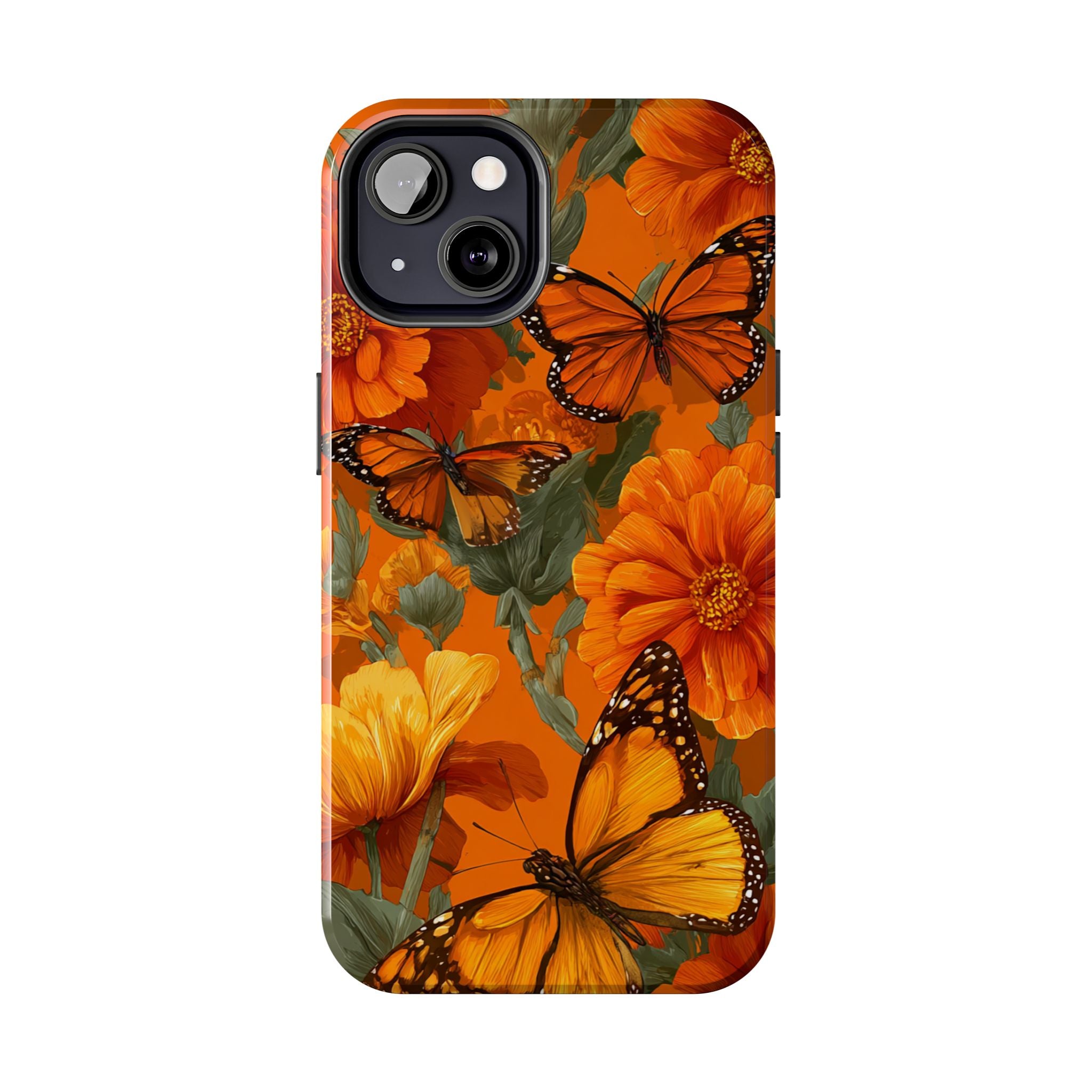 Orange Monarch Butterfly