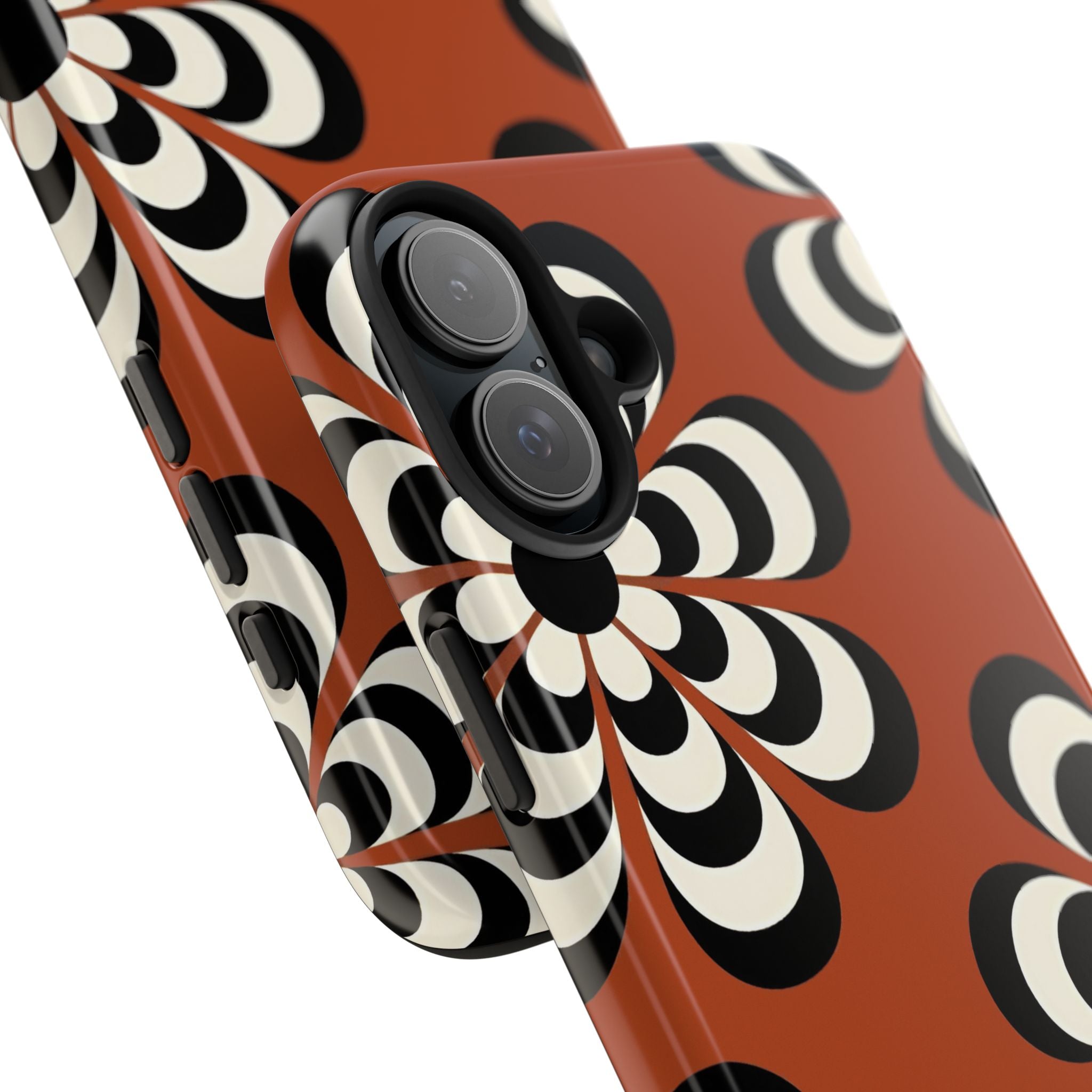 70s Boho Abstract Flower