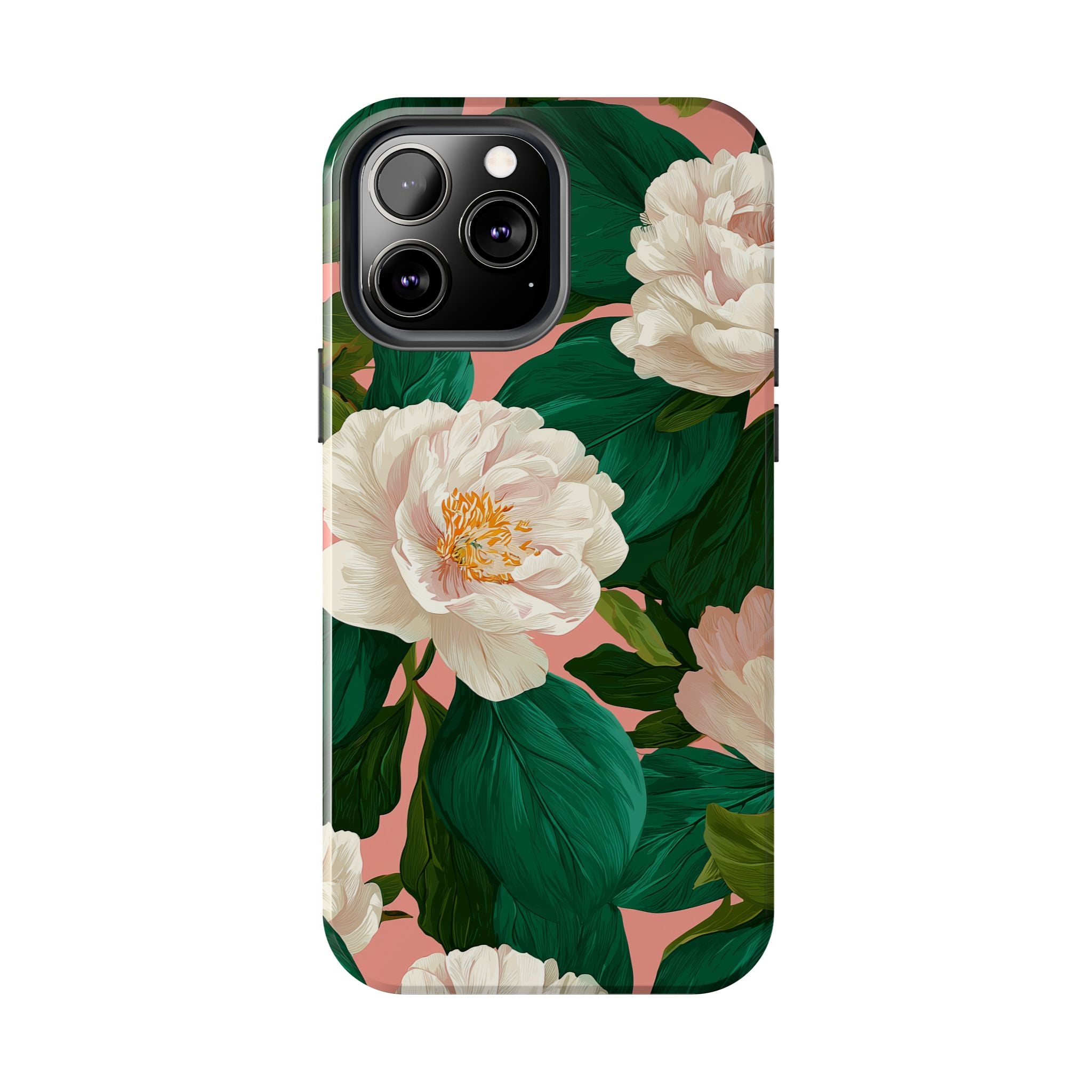 Peony Pink & Green