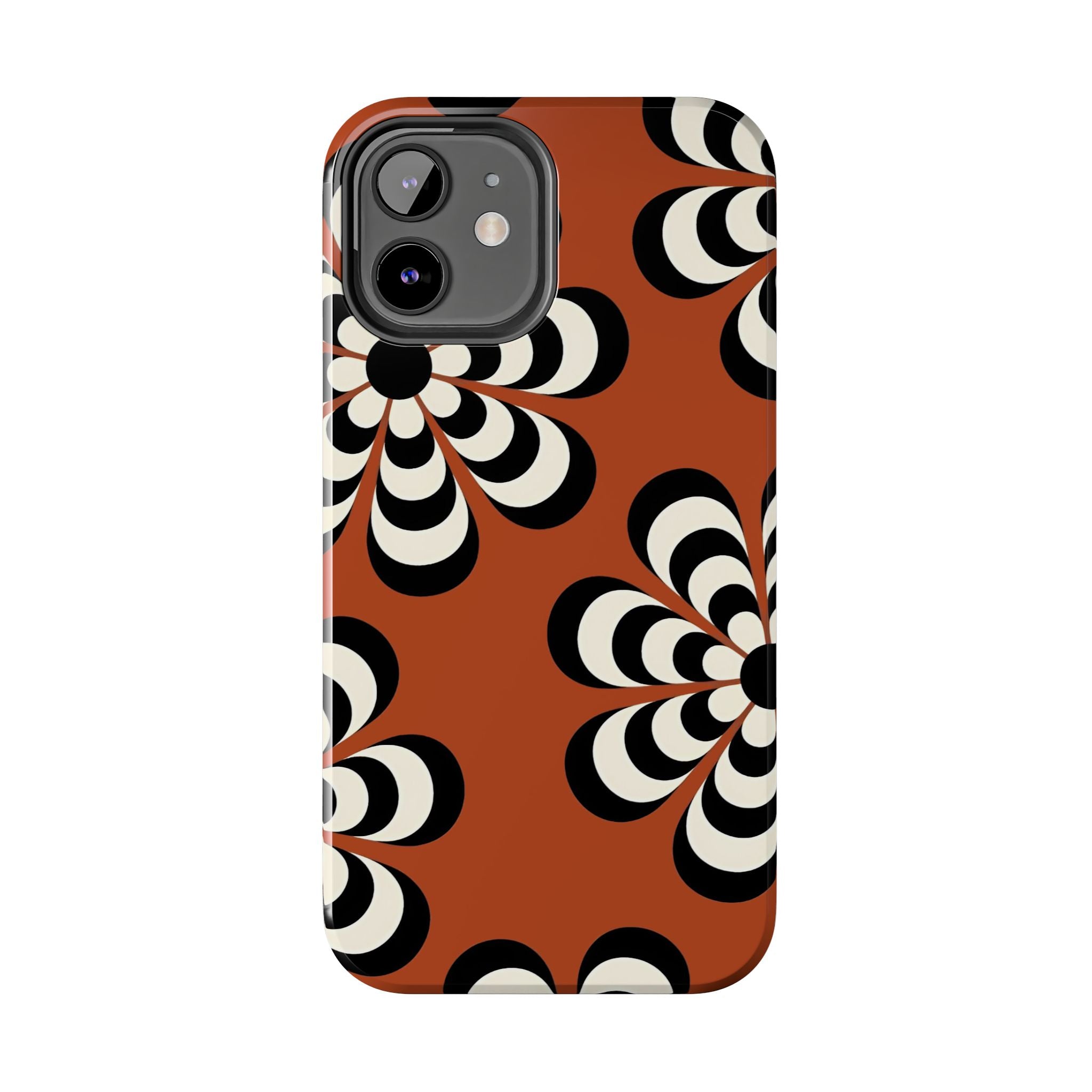 70s Boho Abstract Flower