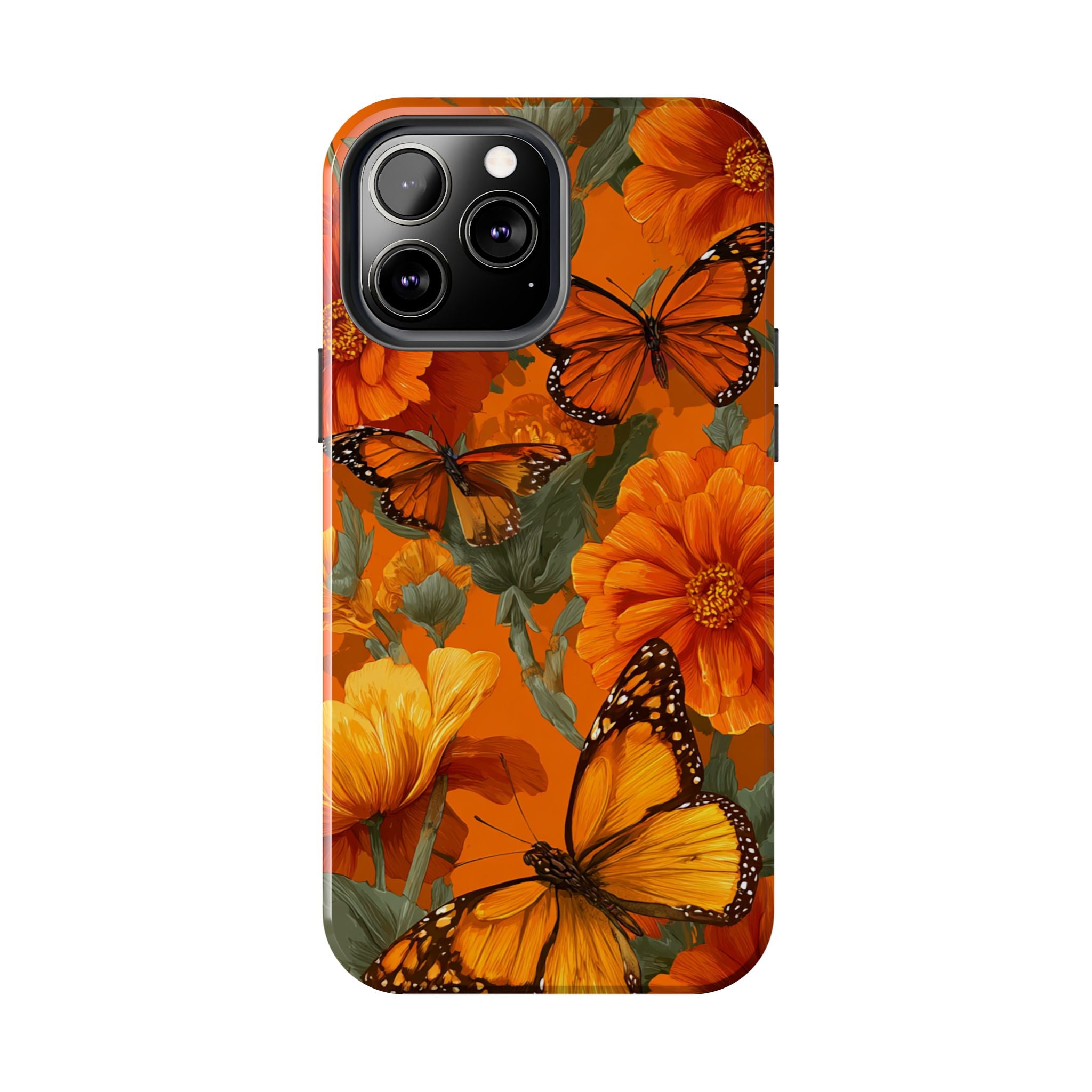 Orange Monarch Butterfly