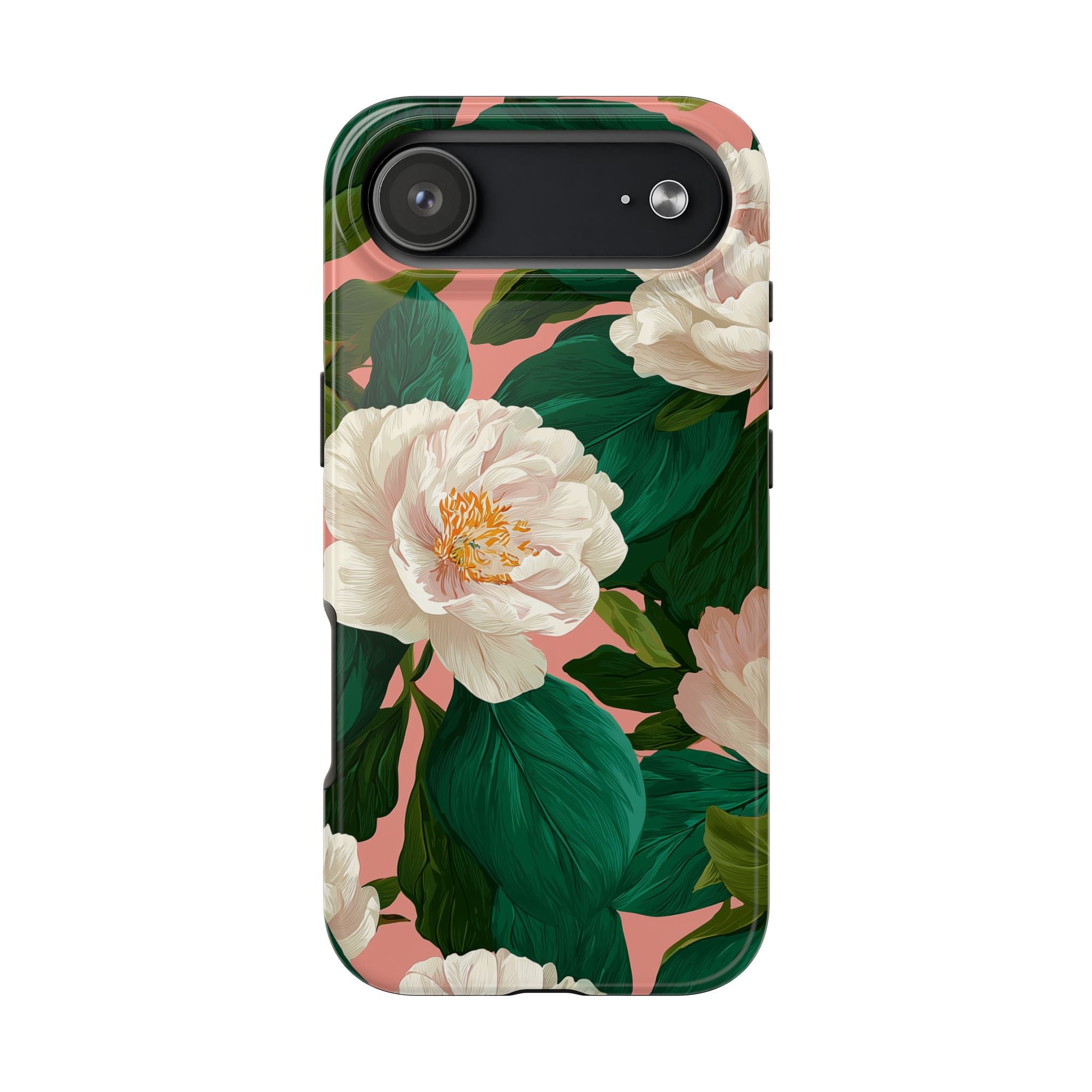Peony Pink & Green