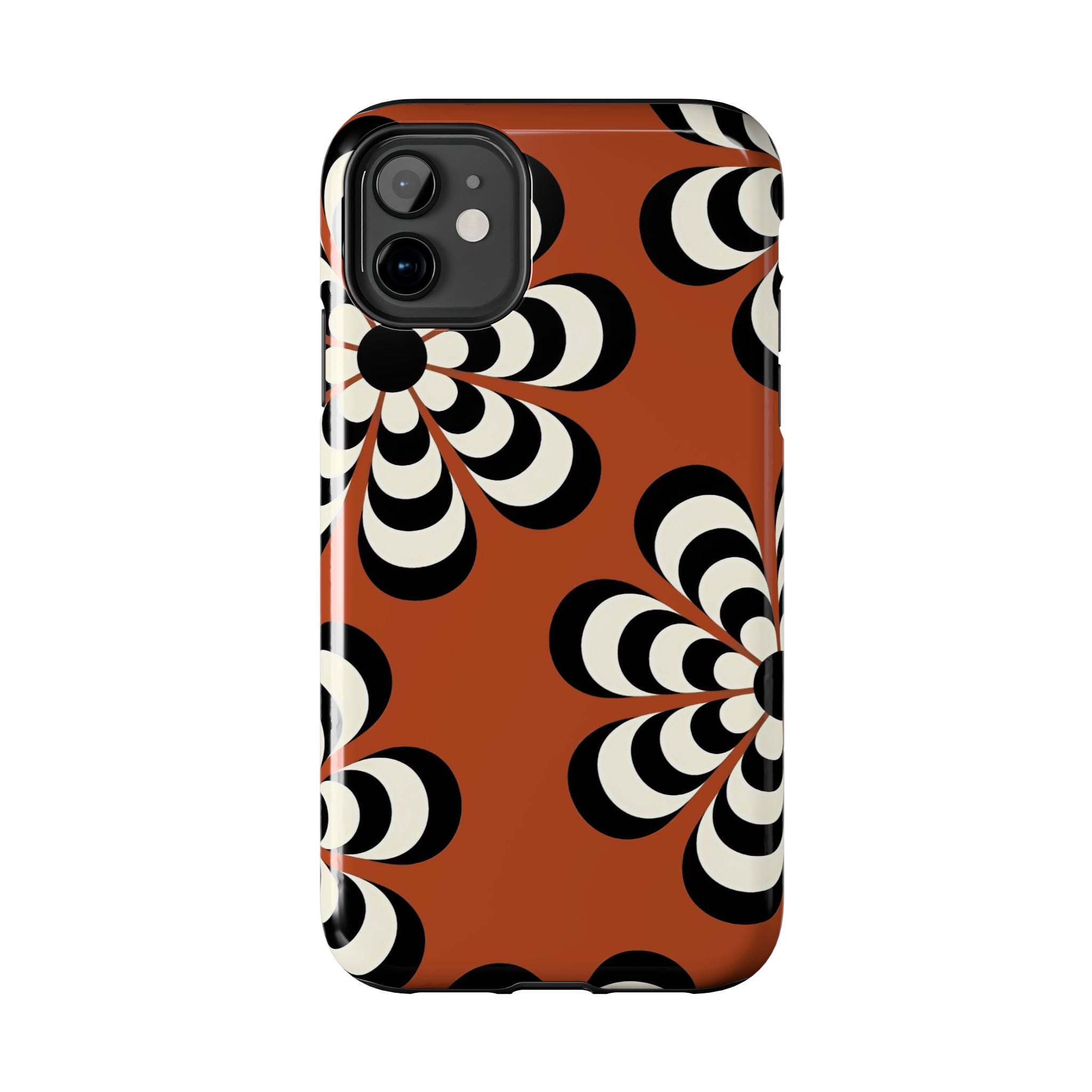 70s Boho Abstract Flower