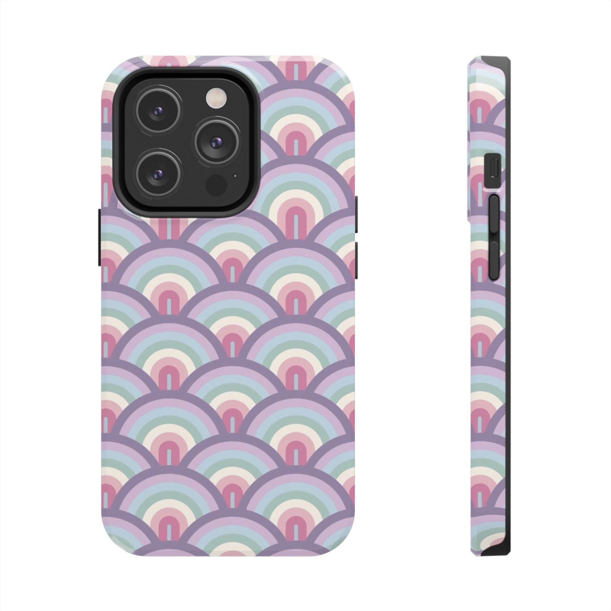 Pastel Rainbow Retro Arc