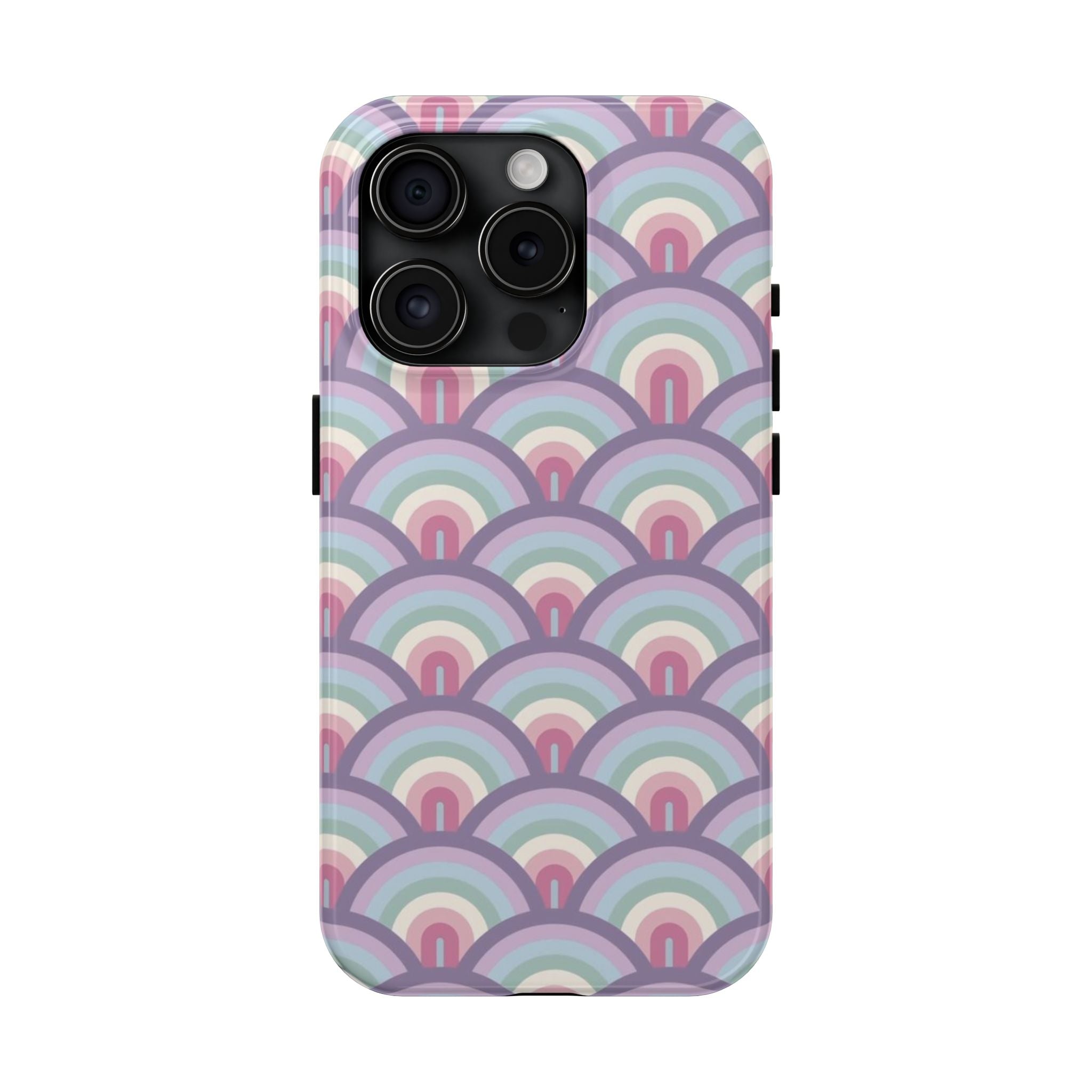 Pastel Rainbow Retro Arc